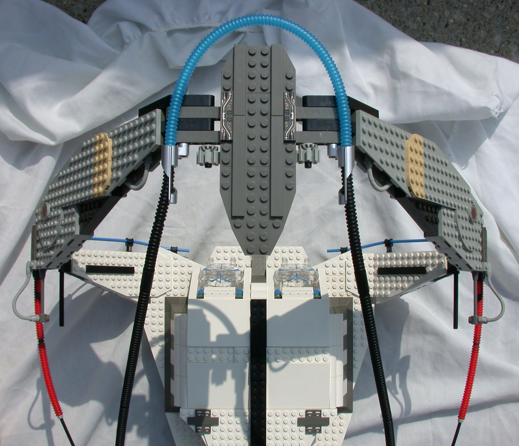 Gallaghersart top back 3 from LEGO Scout Space Ship  