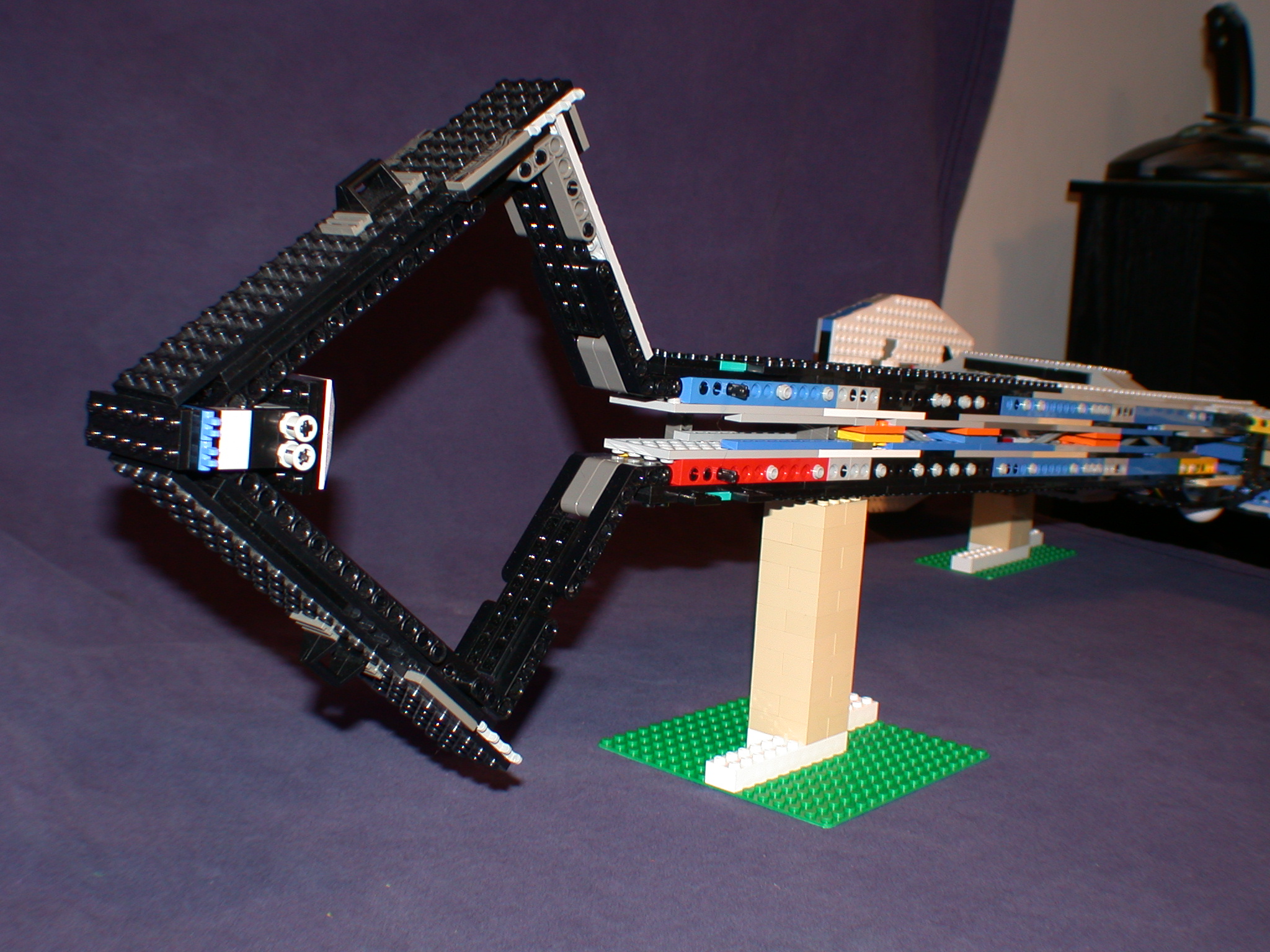 Gallaghersart a diamond from LEGO Space Mother Ship 