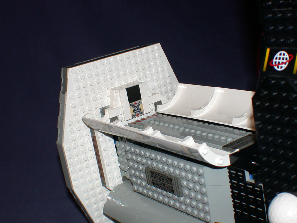 Gallaghersart b side bay open from LEGO Space Mother Ship 
