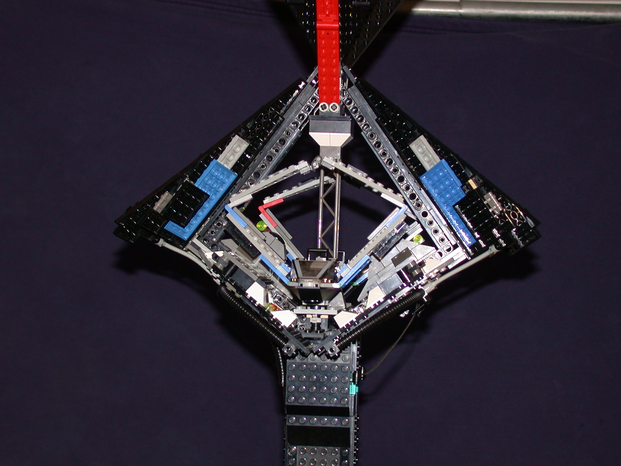 Gallaghersart d all open ship 01 from LEGO Space Mother Ship 