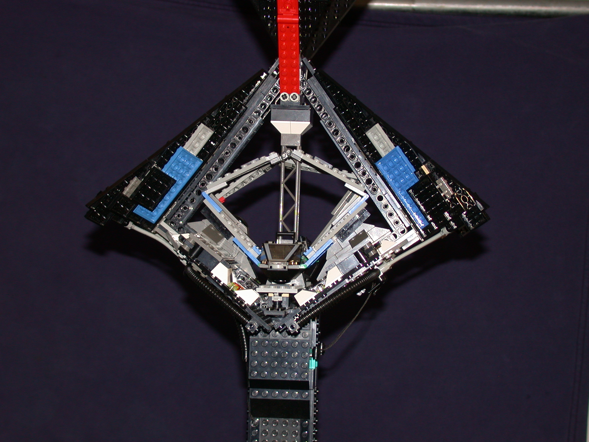 Gallaghersart d all open ship 02 from LEGO Space Mother Ship 