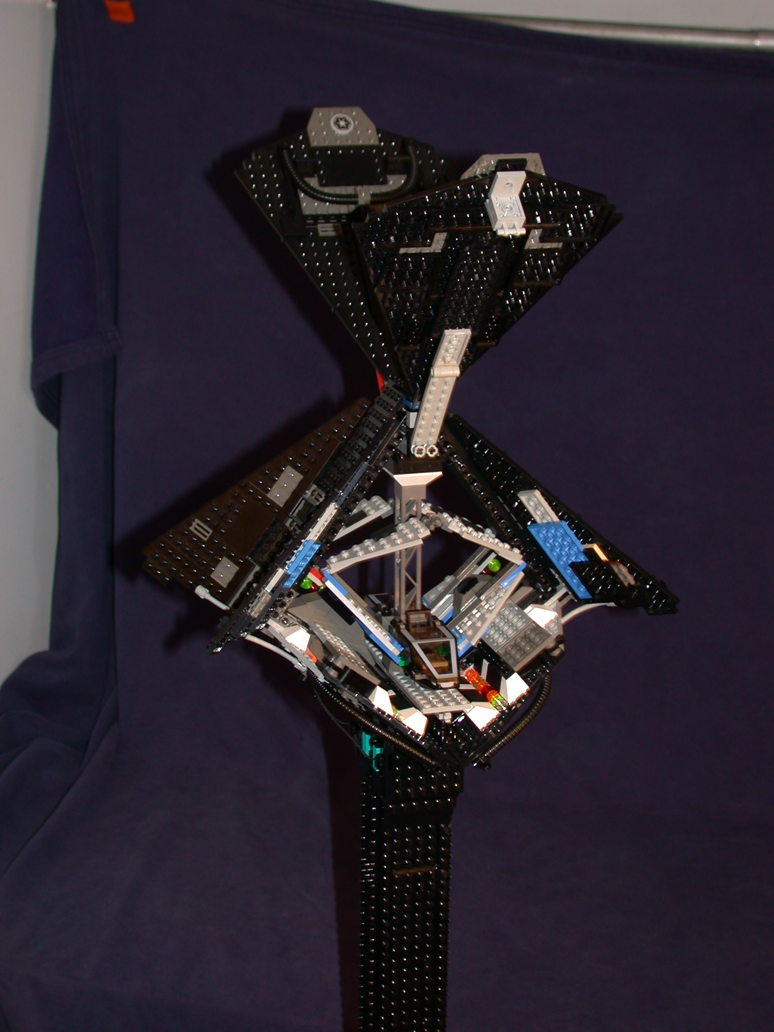 Gallaghersart d all open ship 04 from LEGO Space Mother Ship 