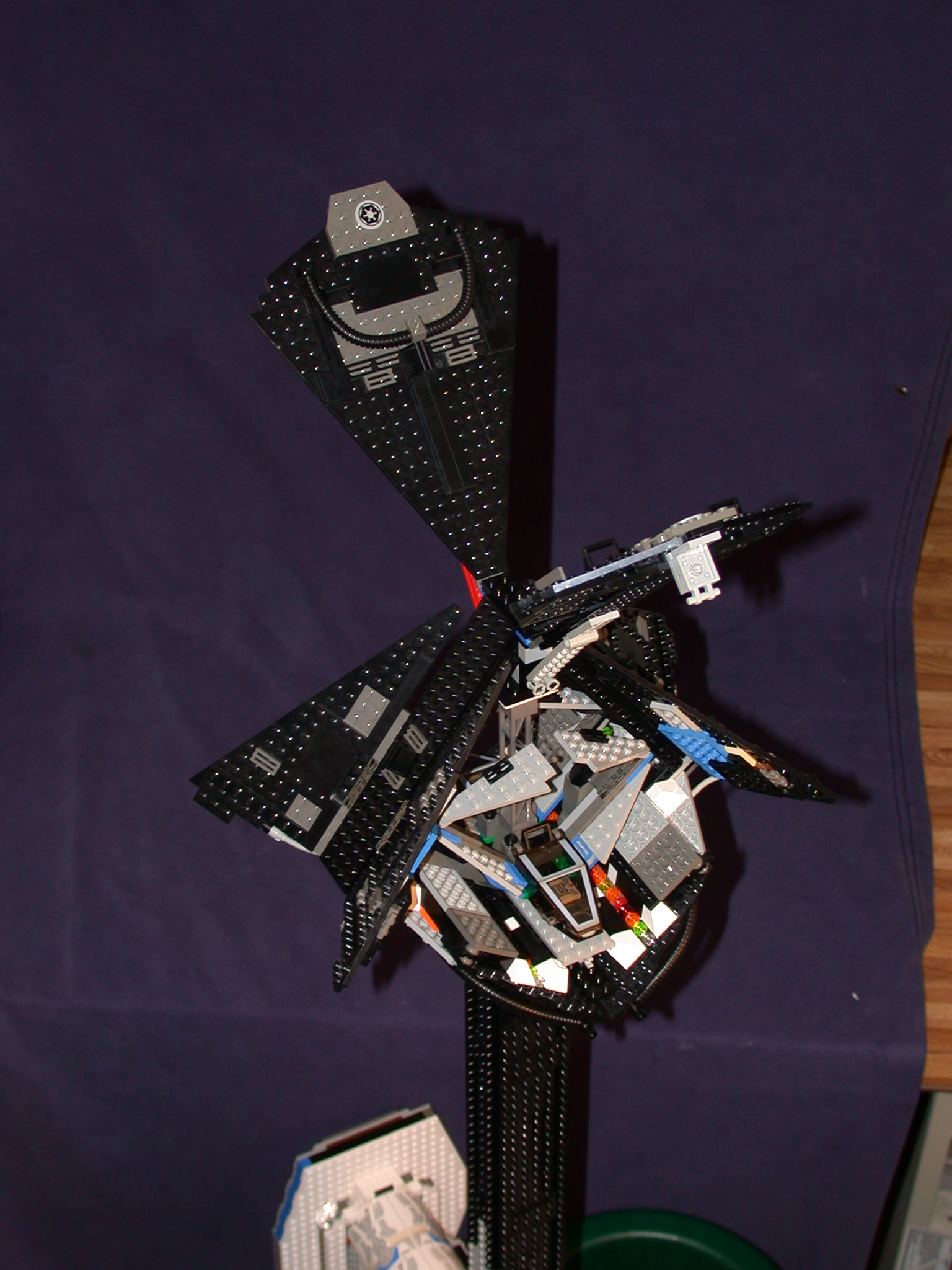 Gallaghersart d all open ship 05 from LEGO Space Mother Ship 