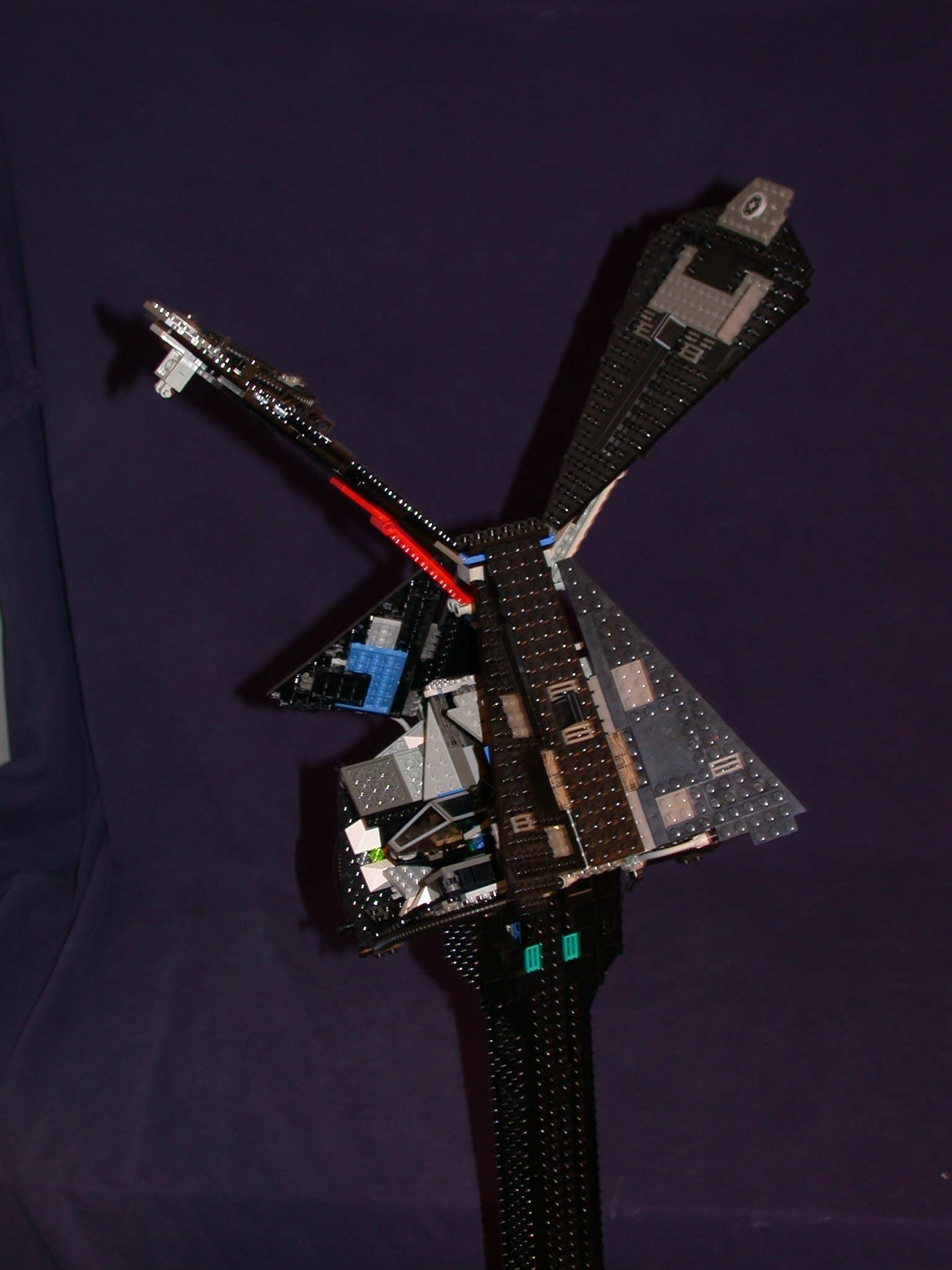 Gallaghersart d all open ship 09 from LEGO Space Mother Ship 