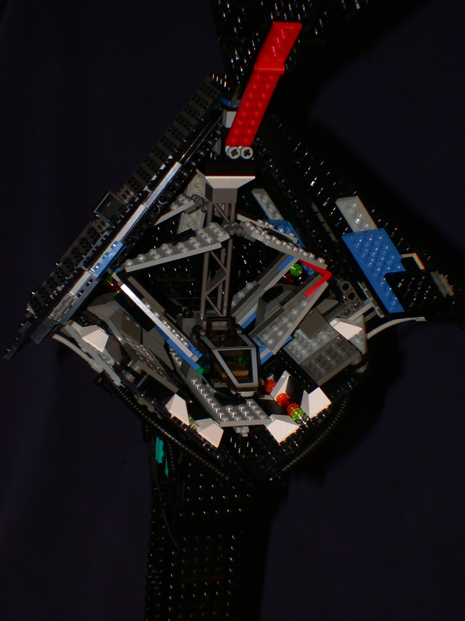 Gallaghersart d all open ship 11 from LEGO Space Mother Ship 