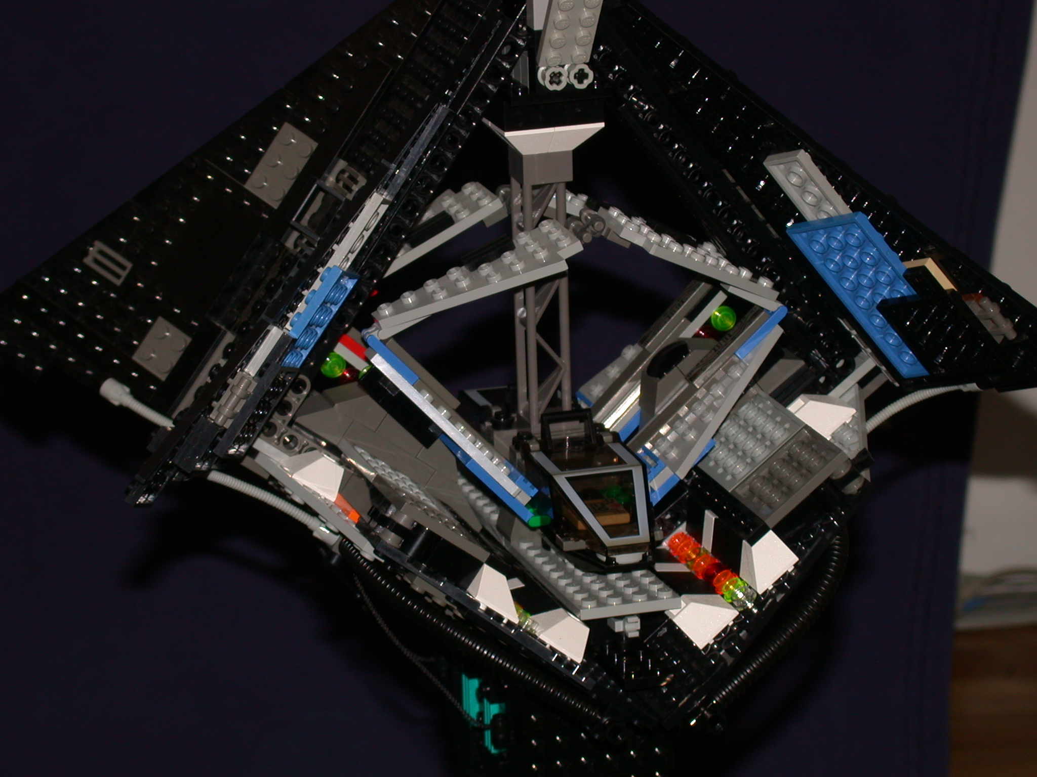 Gallaghersart d all open ship 13 from LEGO Space Mother Ship 
