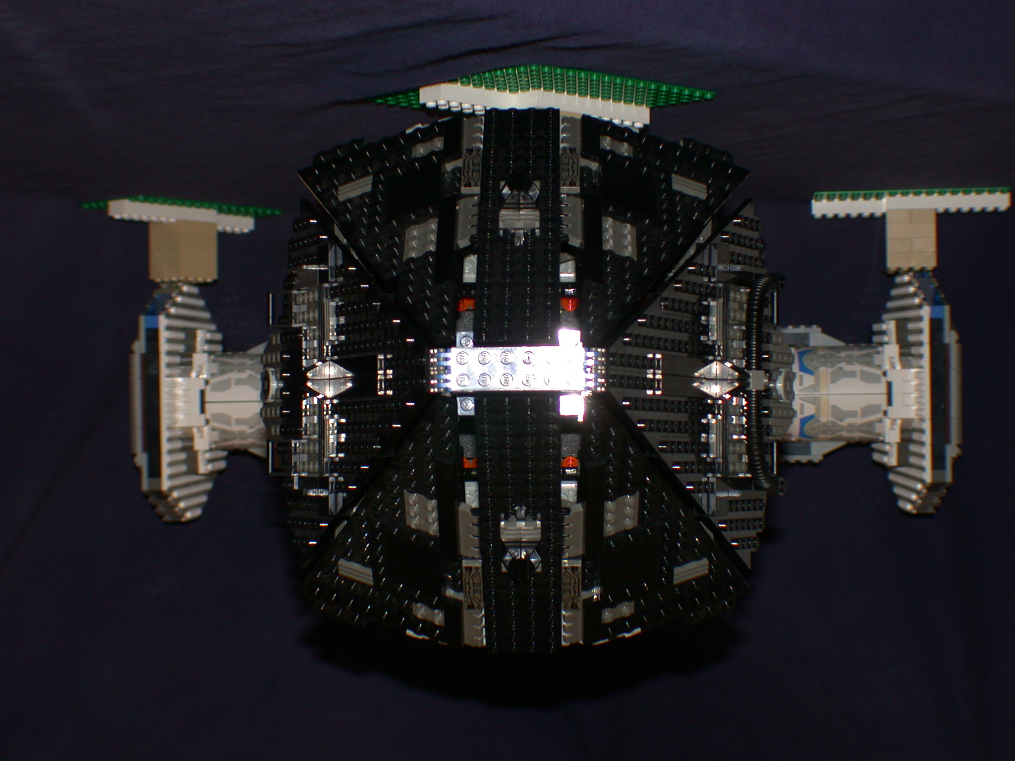 Gallaghersart d front nose 03 from LEGO Space Mother Ship 