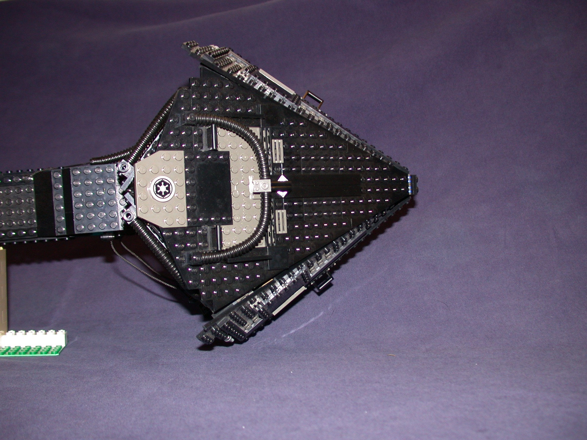 Gallaghersart d front nose 06 from LEGO Space Mother Ship 