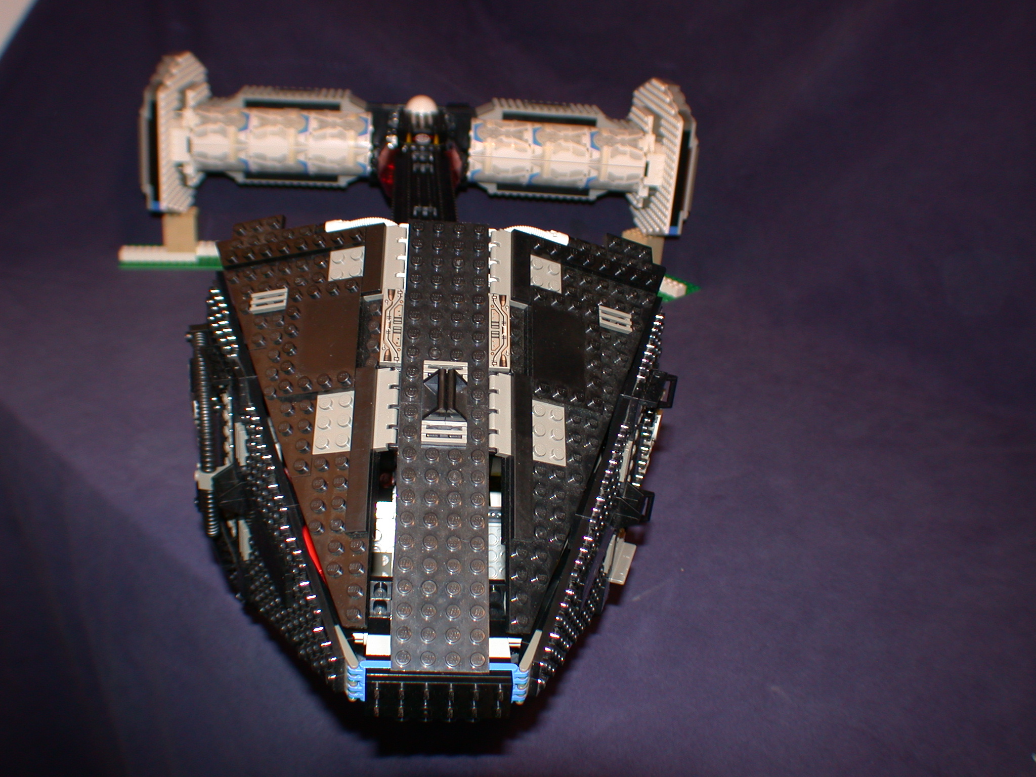 Gallaghersart d front nose 07 from LEGO Space Mother Ship 