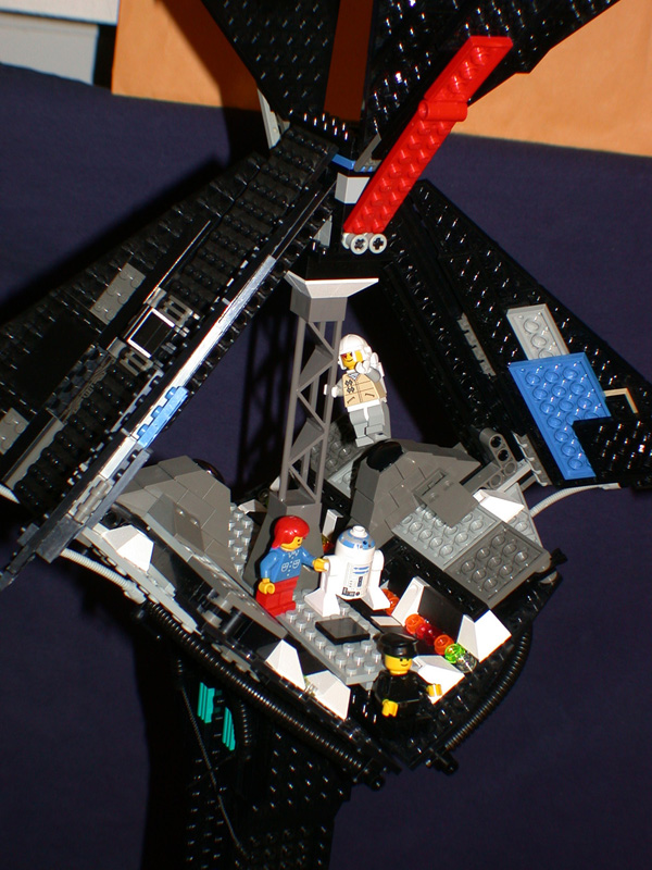 Gallaghersart d safetybreak from LEGO Space Mother Ship 