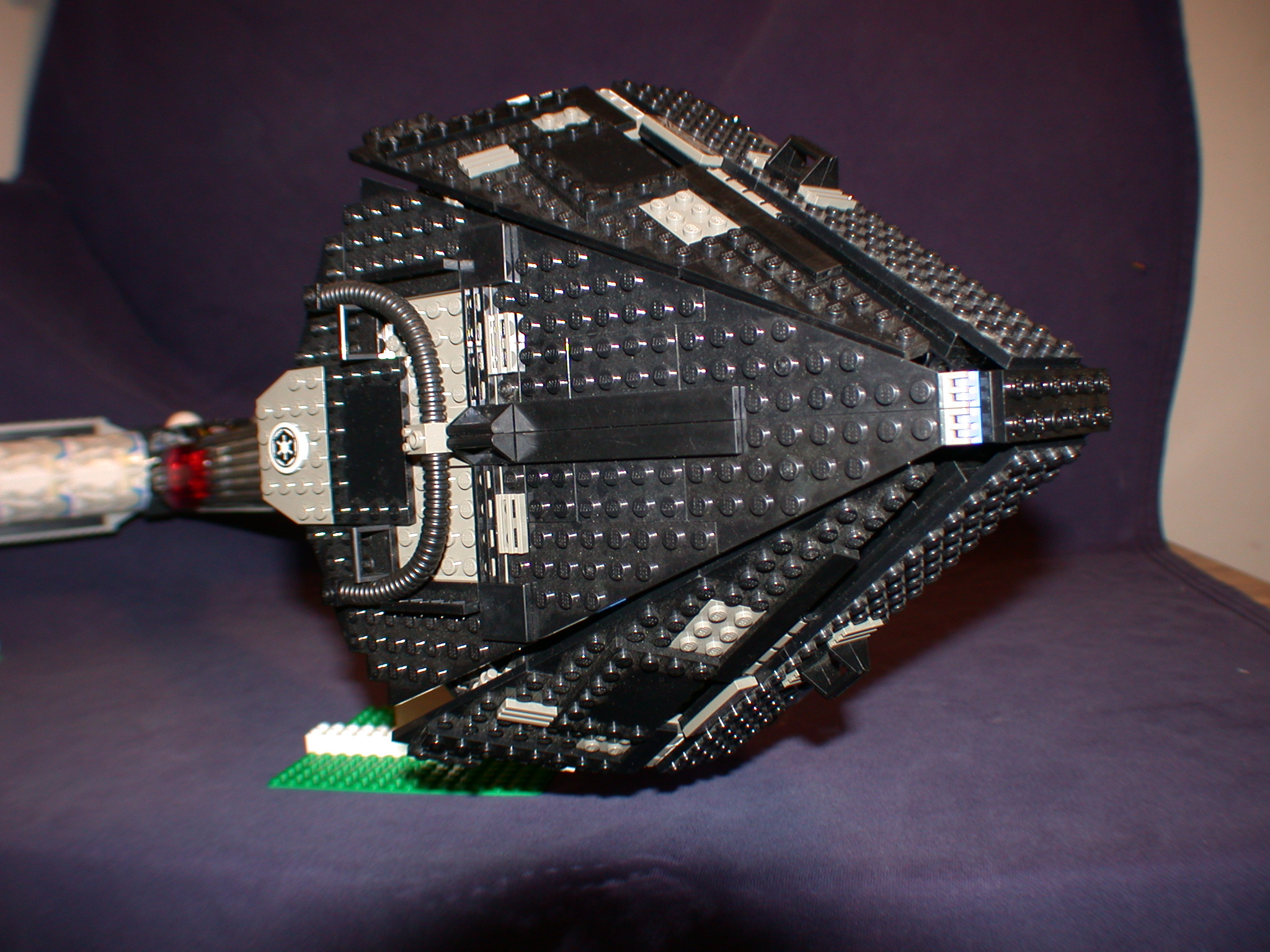 Gallaghersart d side nose 03 from LEGO Space Mother Ship 