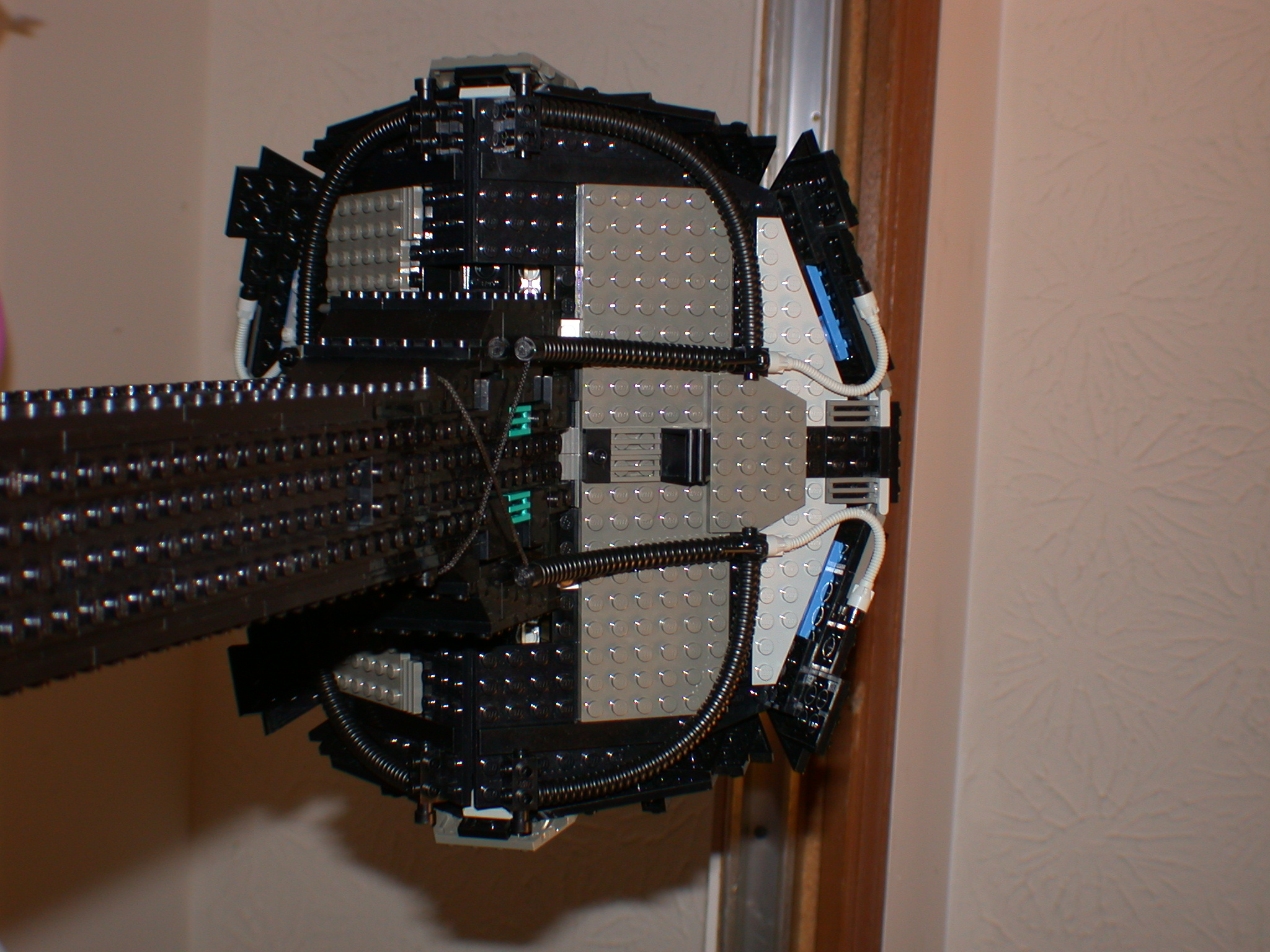 Gallaghersart d under nose 07 from LEGO Space Mother Ship 