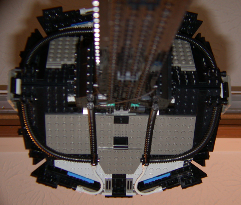 Gallaghersart front from rear from LEGO Space Mother Ship 