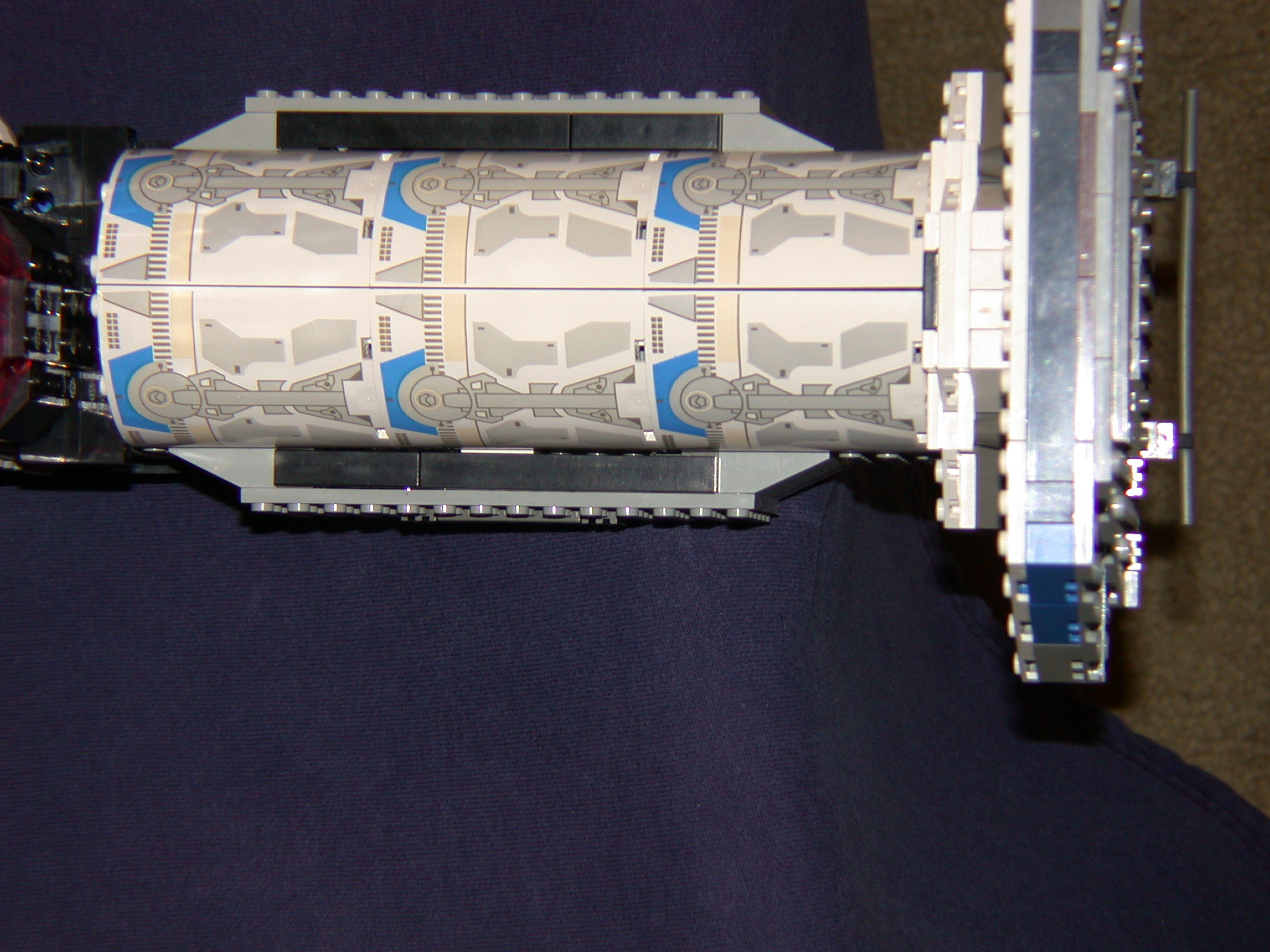 Gallaghersart mid bay from front 02 from LEGO Space Mother Ship 