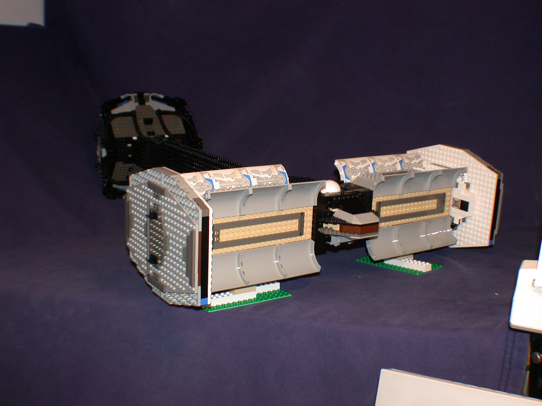 Gallaghersart rear bay open 02 from LEGO Space Mother Ship 