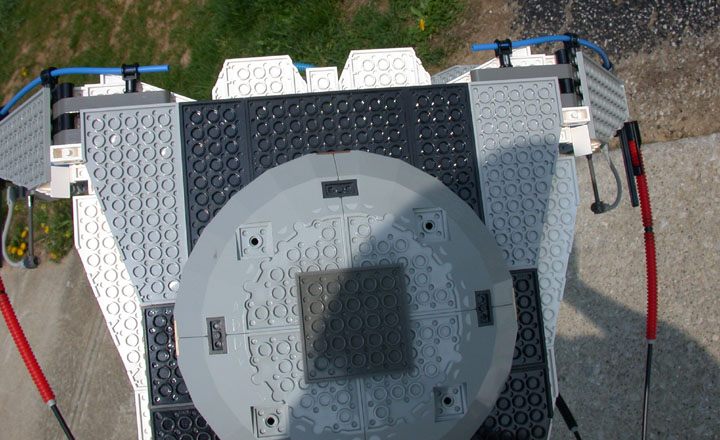 Gallaghersart rear bottom from LEGO Space Mother Ship 