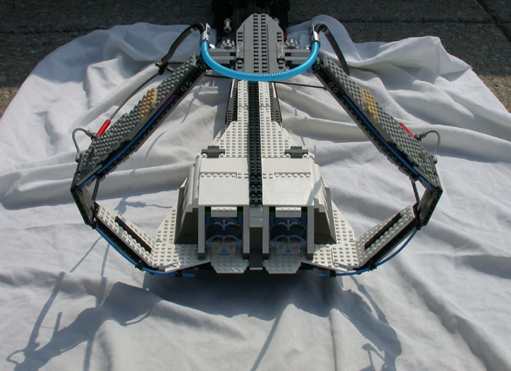 Gallaghersart rear top from LEGO Space Mother Ship 