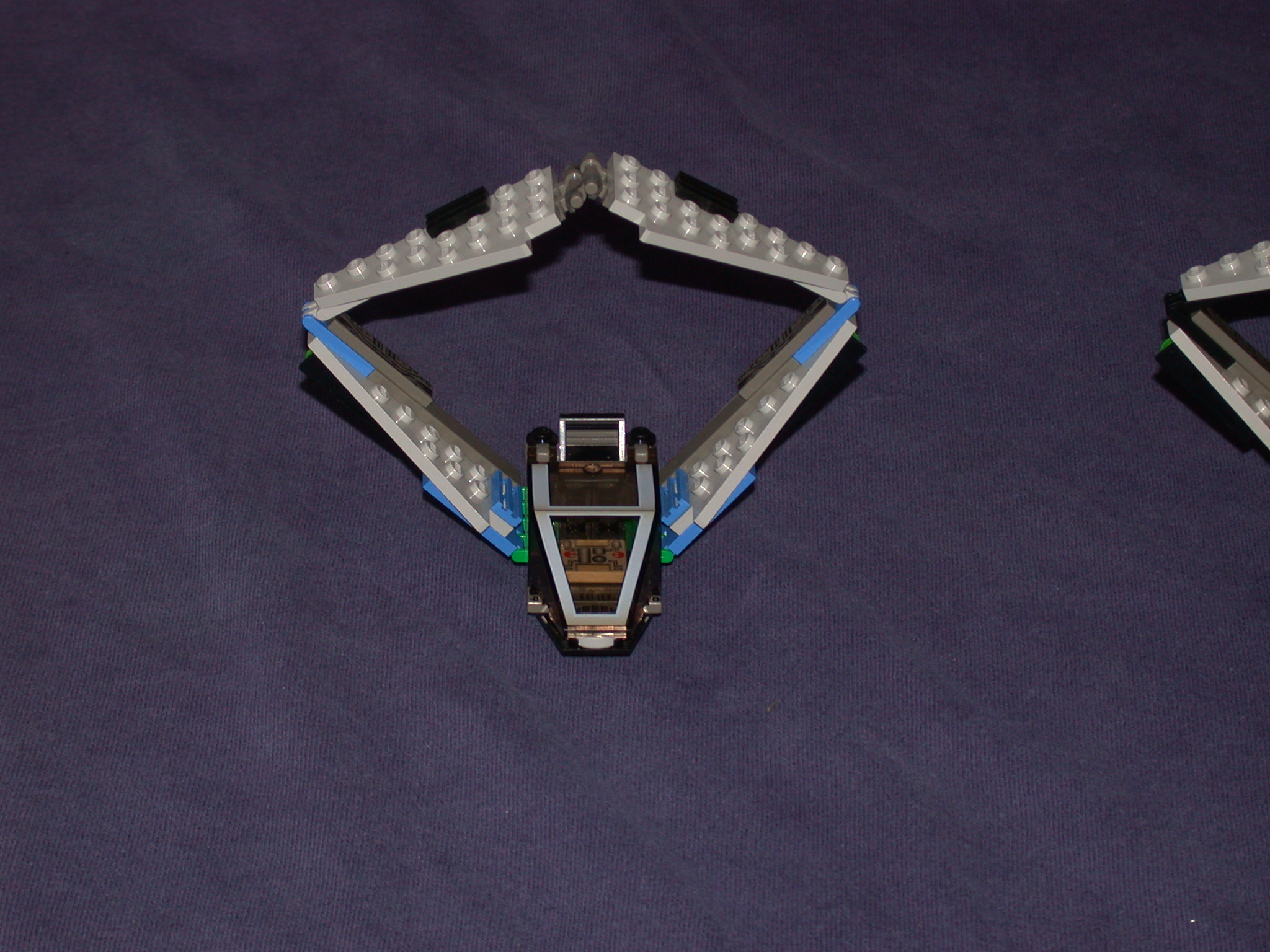 Gallaghersart scout front from LEGO Space Mother Ship 
