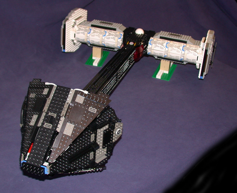 Gallaghersart top front 06 from LEGO Space Mother Ship 