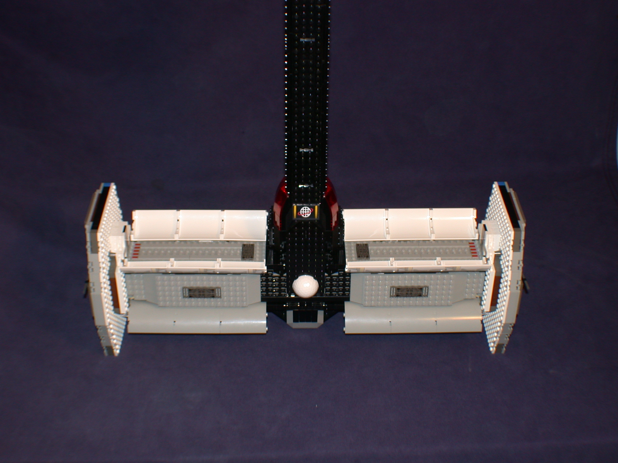 Gallaghersart top open bays 02 from LEGO Space Mother Ship 