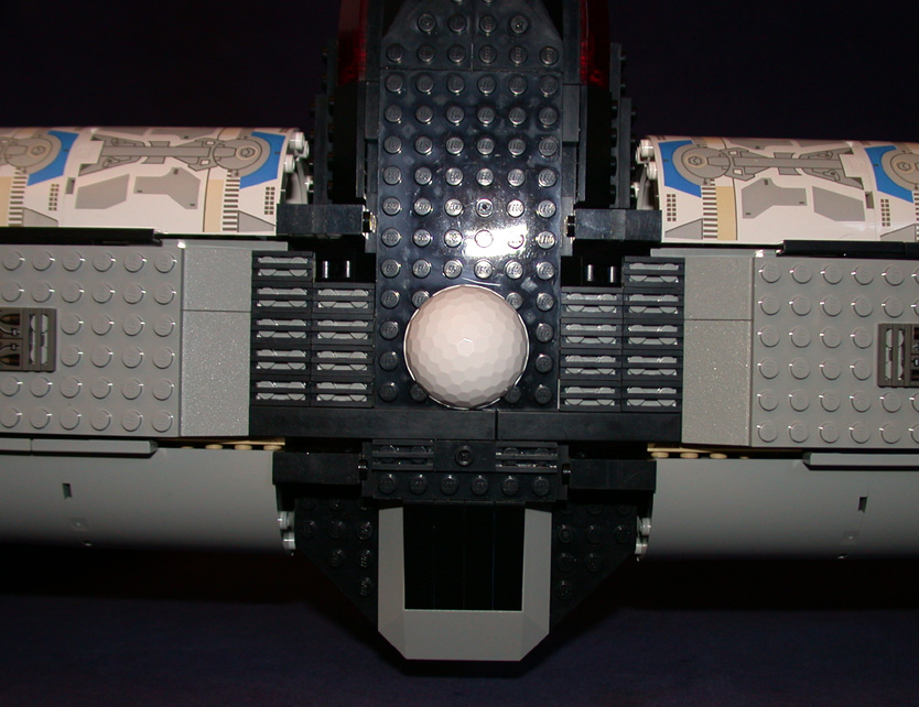 Gallaghersart top rear junction from LEGO Space Mother Ship 