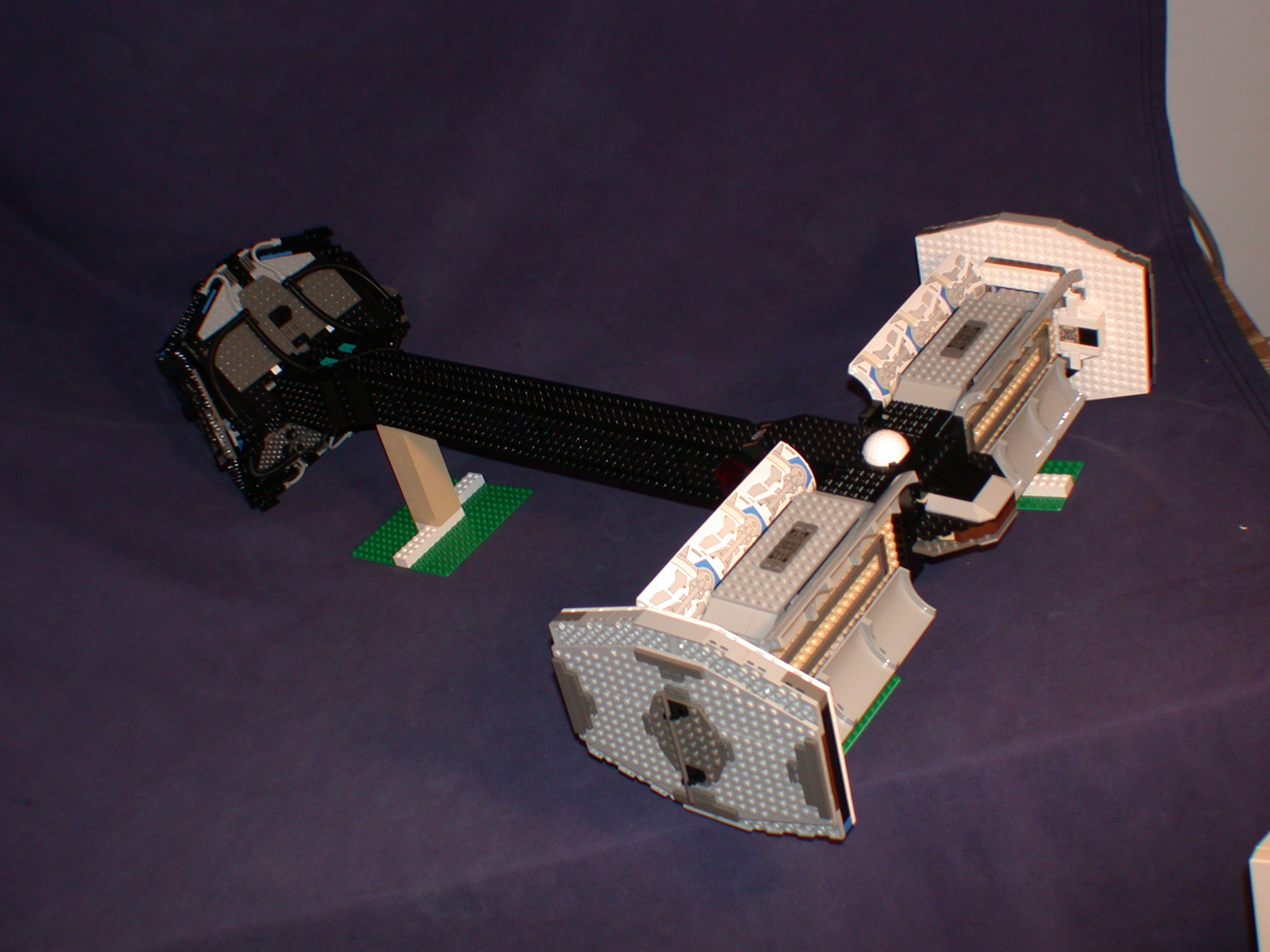 Gallaghersart topopenbays from LEGO Space Mother Ship 