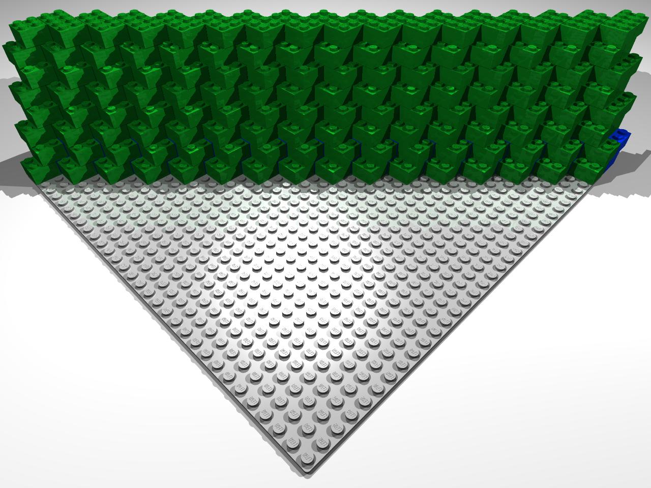 Gallaghersart slope 01 from Scenery made from LEGO 