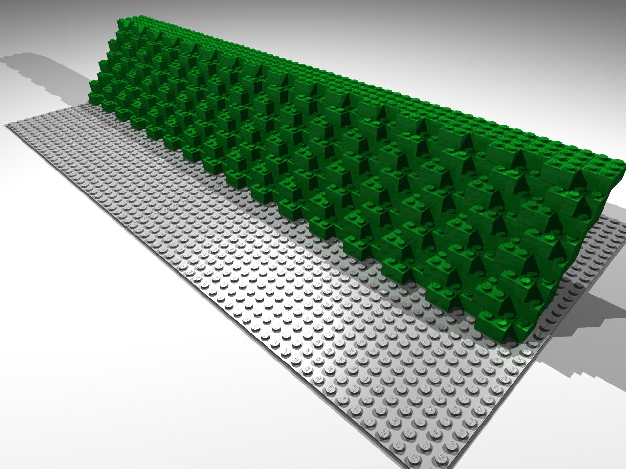 Gallaghersart slope 02 1 from Scenery made from LEGO 