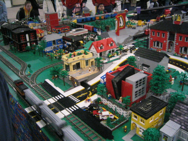 Gallaghersart town1 from Scenery made from LEGO 