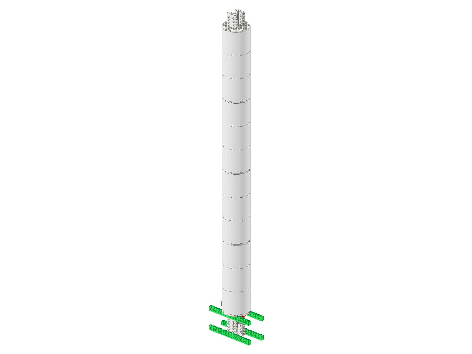 Gallaghersart tower from LEGO Trusses 