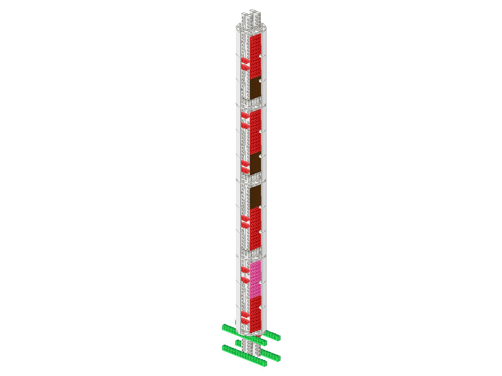 Gallaghersart tower2 from LEGO Trusses 