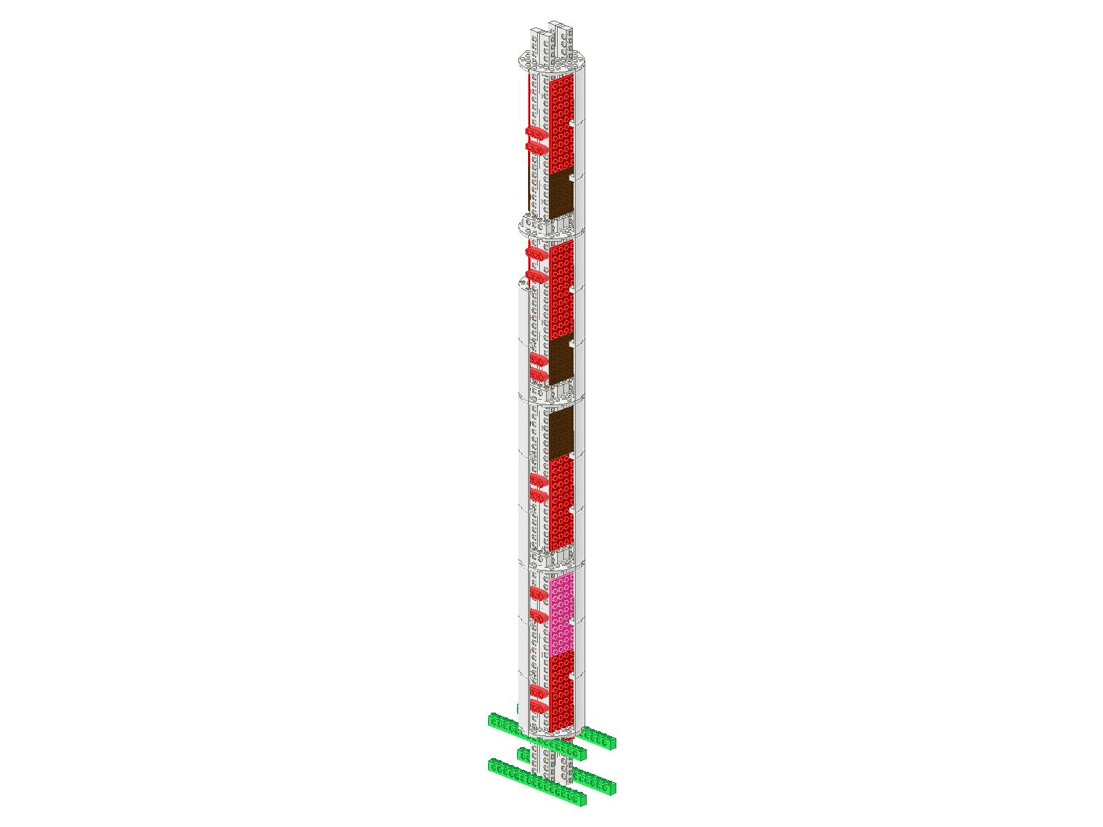 Gallaghersart tower3 from LEGO Trusses 