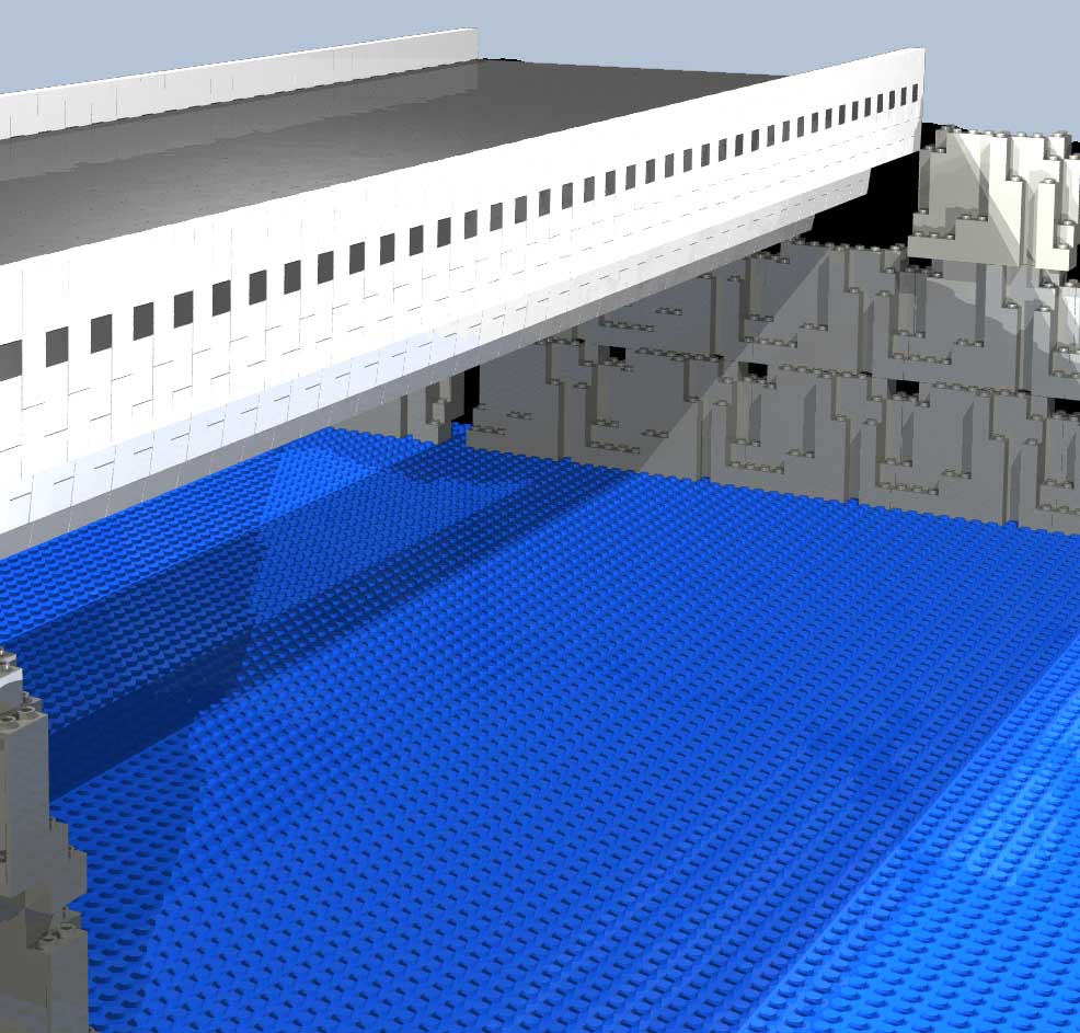 Gallaghersart a preview draft 03 4 from LEGO Pre-stressed concrete bridge V8 