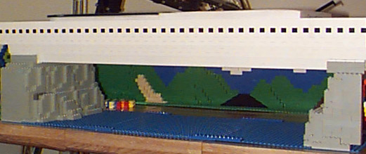 Gallaghersart load test 01 1 from LEGO Pre-stressed concrete bridge V8 