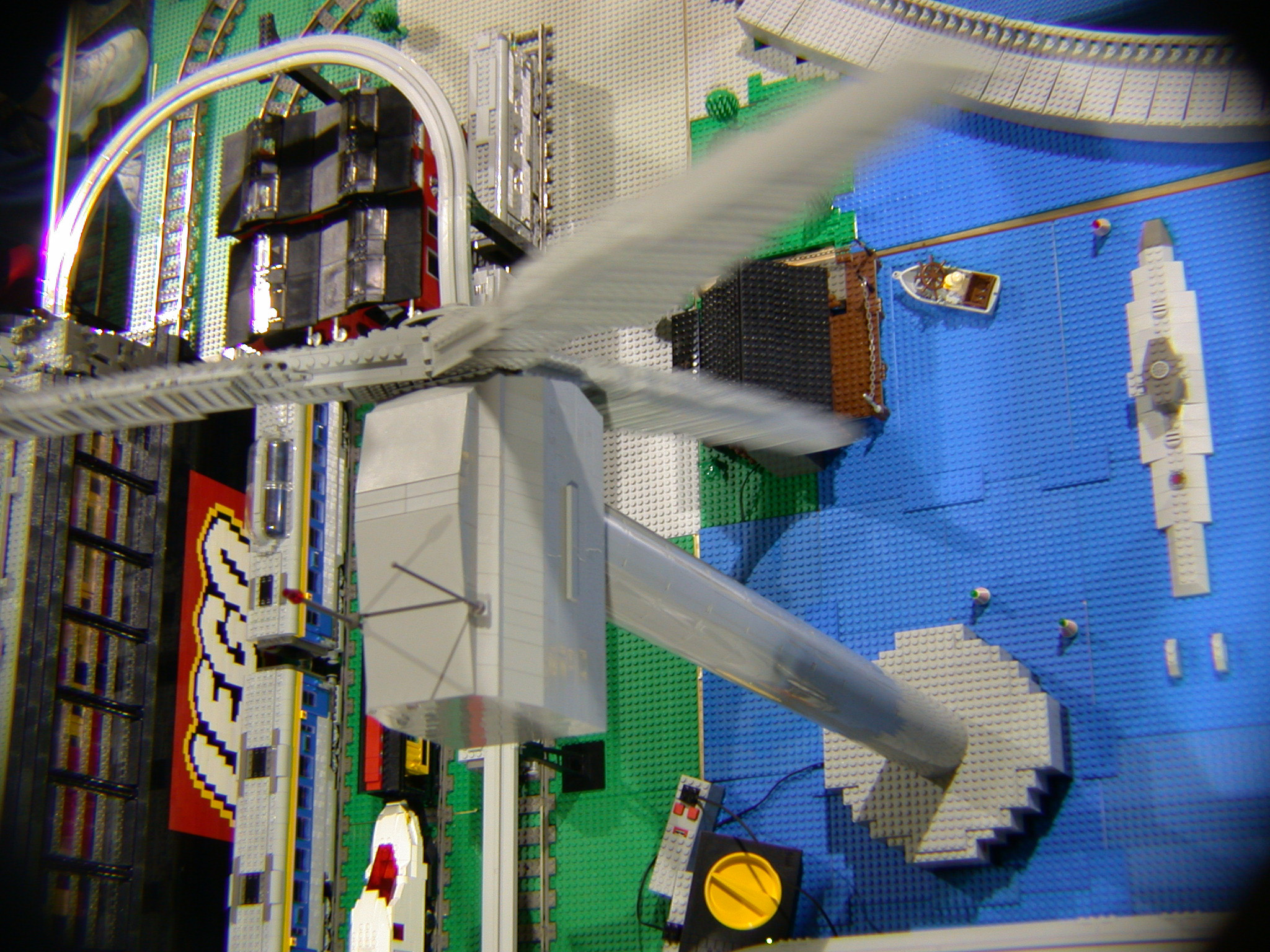 Gallaghersart windmill above with motion 422 1 from LEGO Windmill 