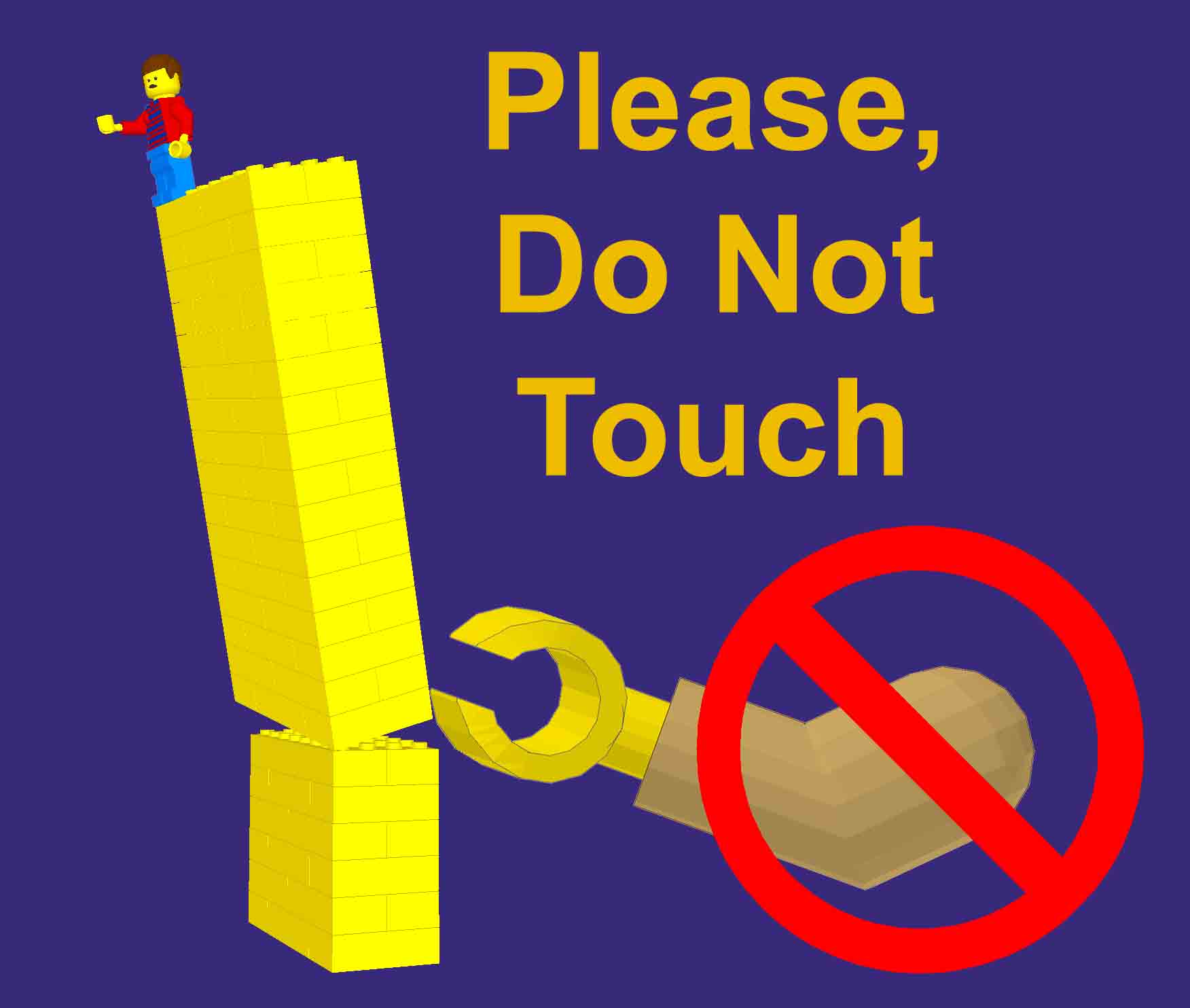 Gallaghersart please do not 2 from COLTC LEGO Signs 