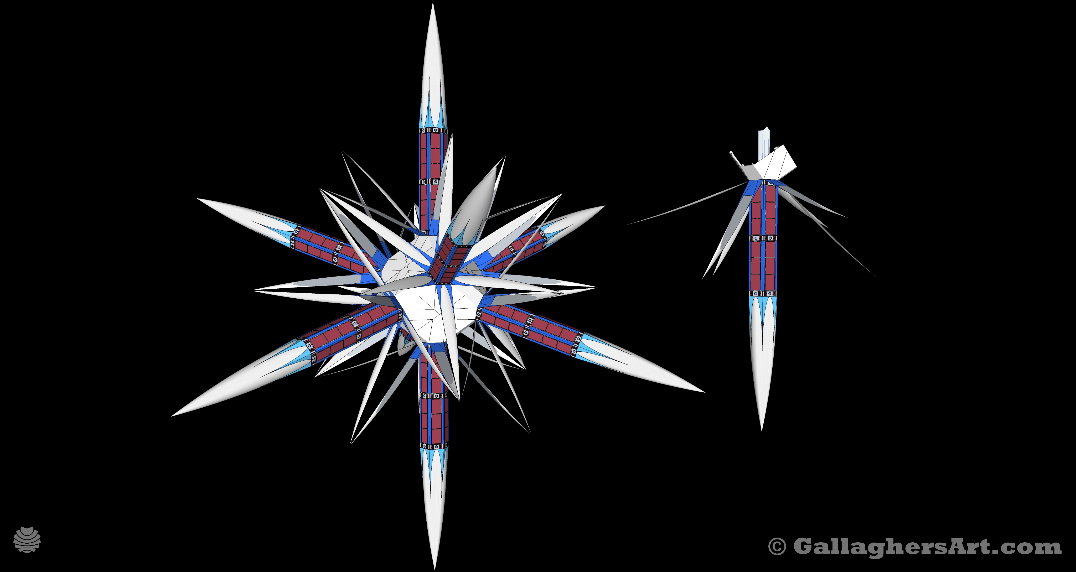 Gallaghersart container 09 024 s07 04 from Basic Space Hub Structure 