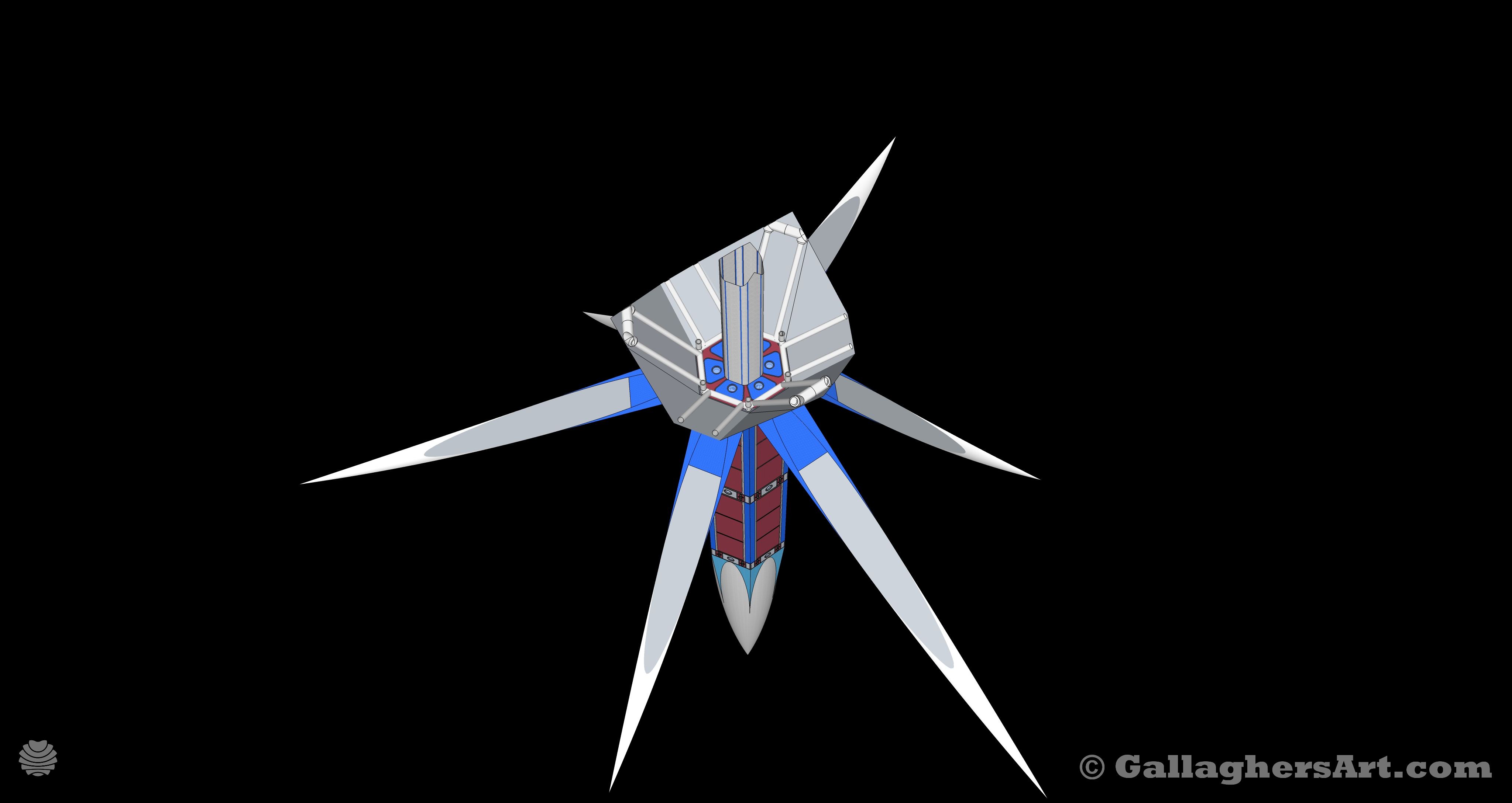 Gallaghersart container 09 024 s12 04 from Basic Space Hub Structure 