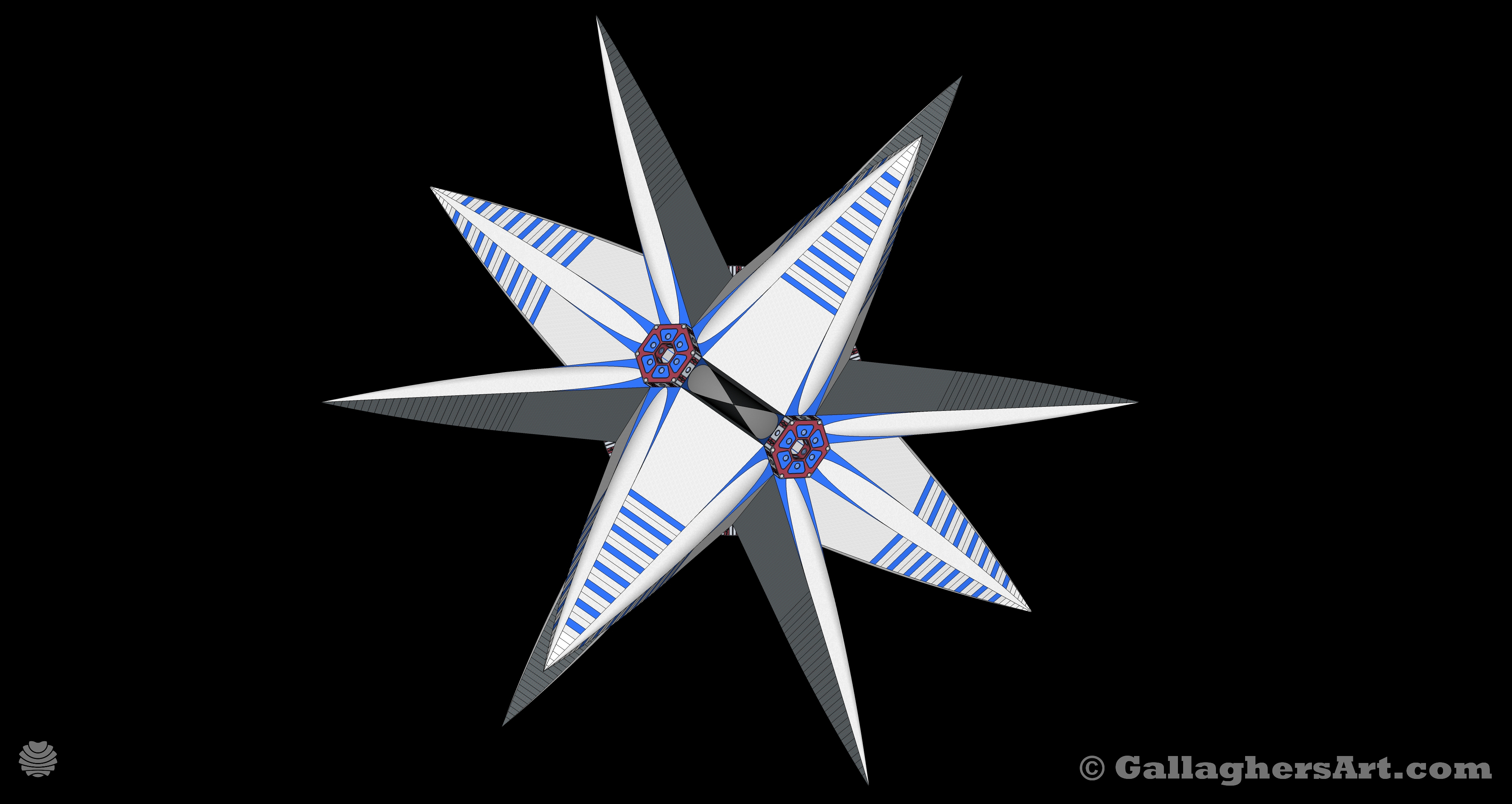 Gallaghersart container 09 024 s16 from Basic Space Hub Structure 
