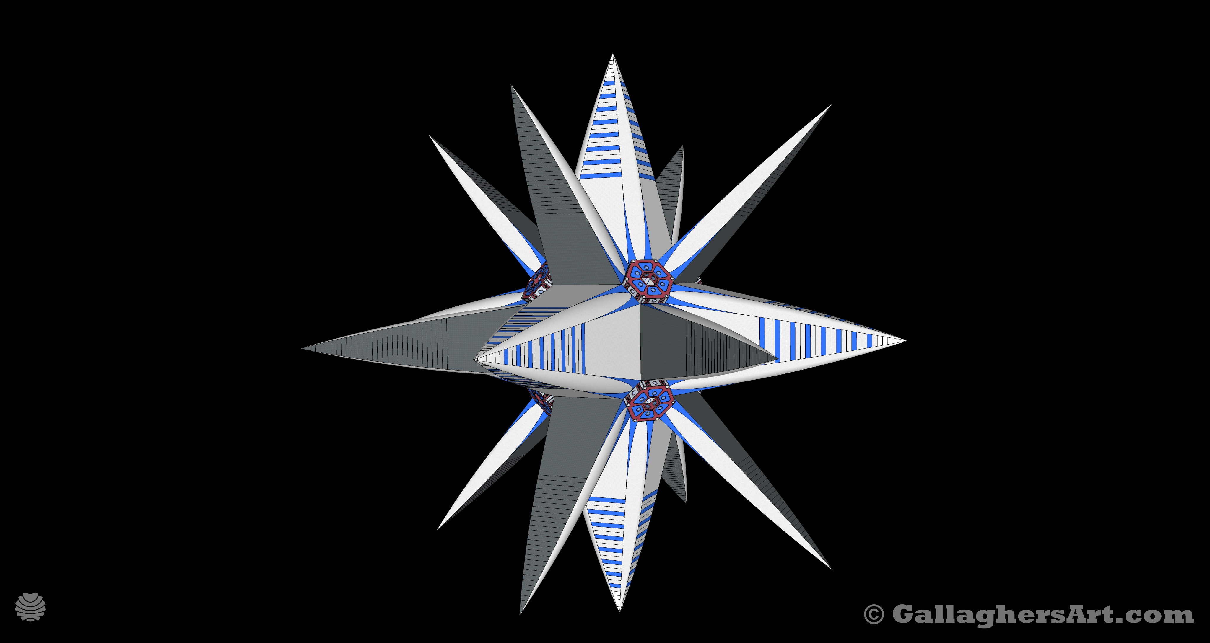 Gallaghersart container 09 024 s19 from Basic Space Hub Structure 