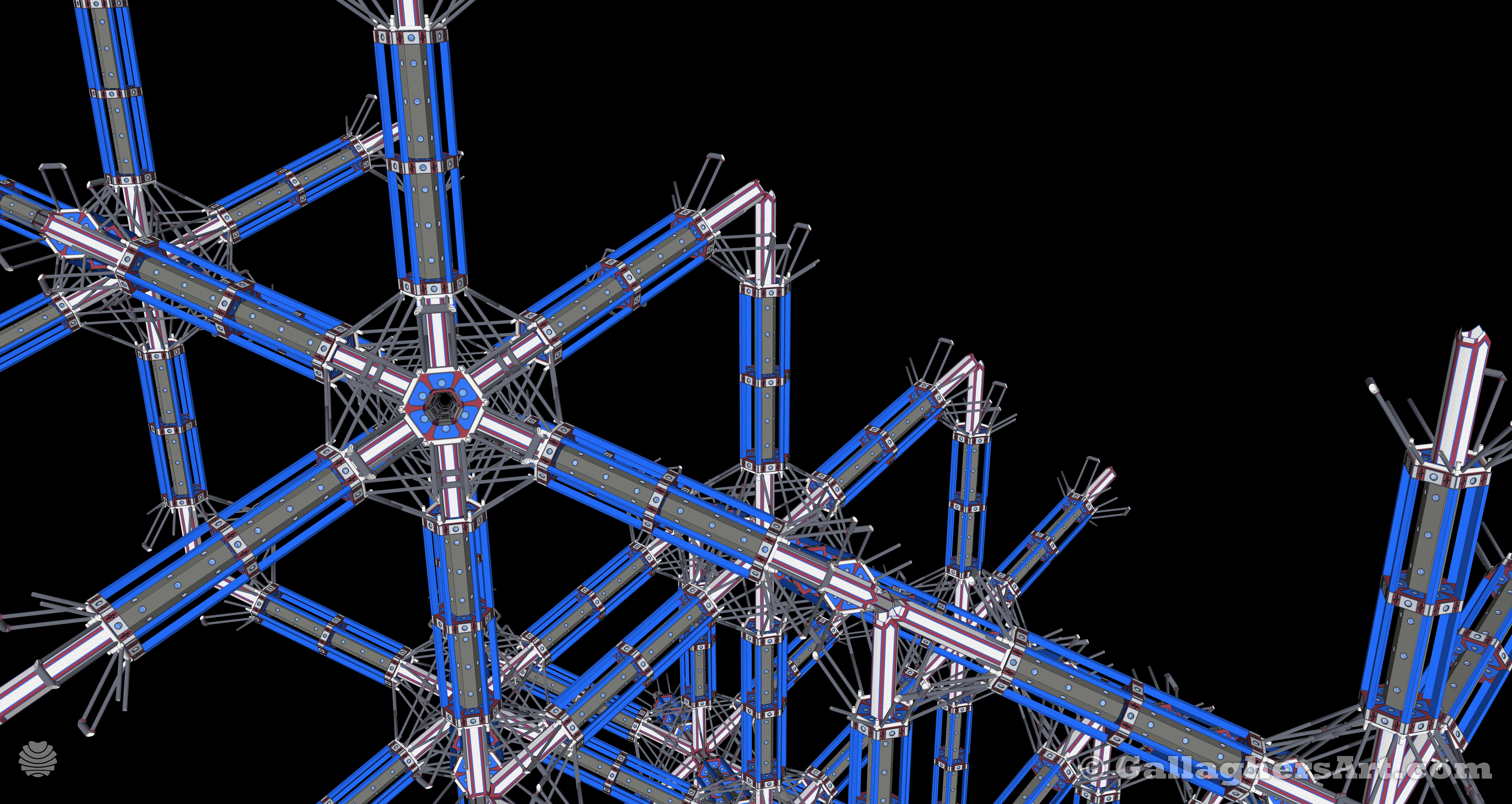 Gallaghersart container 09 027b s08sm from Basic Space Hub Structure 