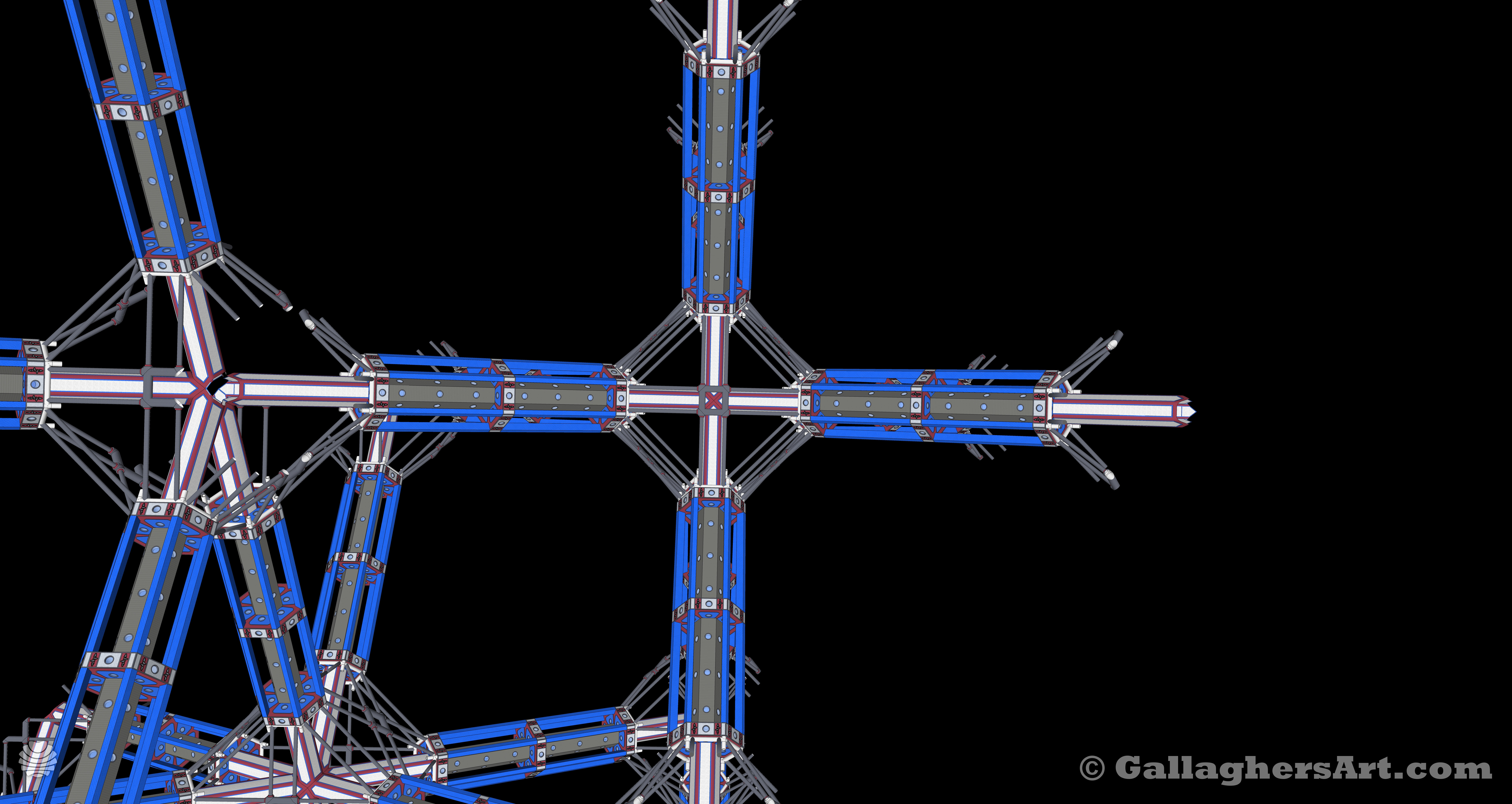 Gallaghersart container 09 027b s17sm from Basic Space Hub Structure 