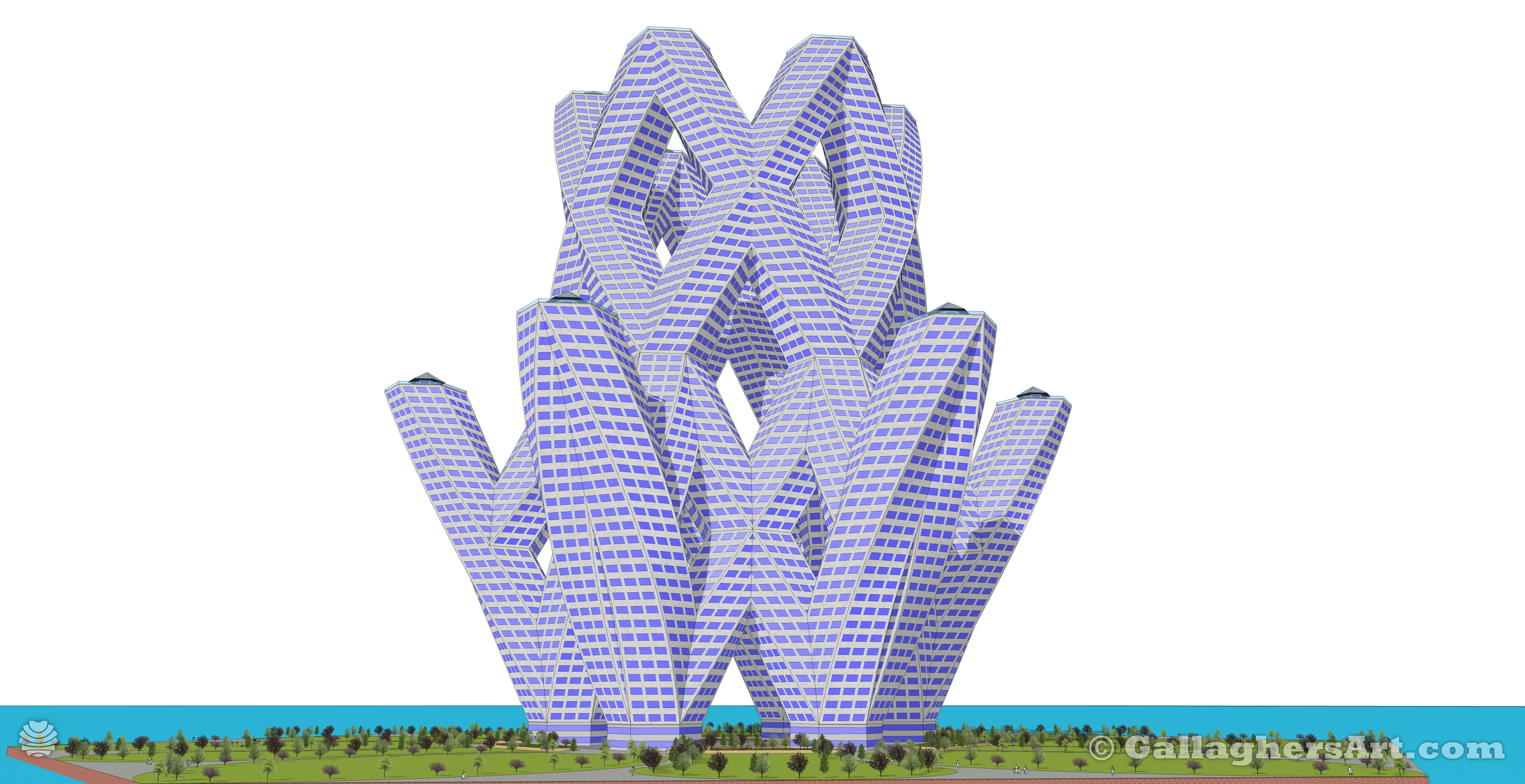 Gallaghersart gsdgbd 026 s24 4k from Bunch of Skyscrapers 