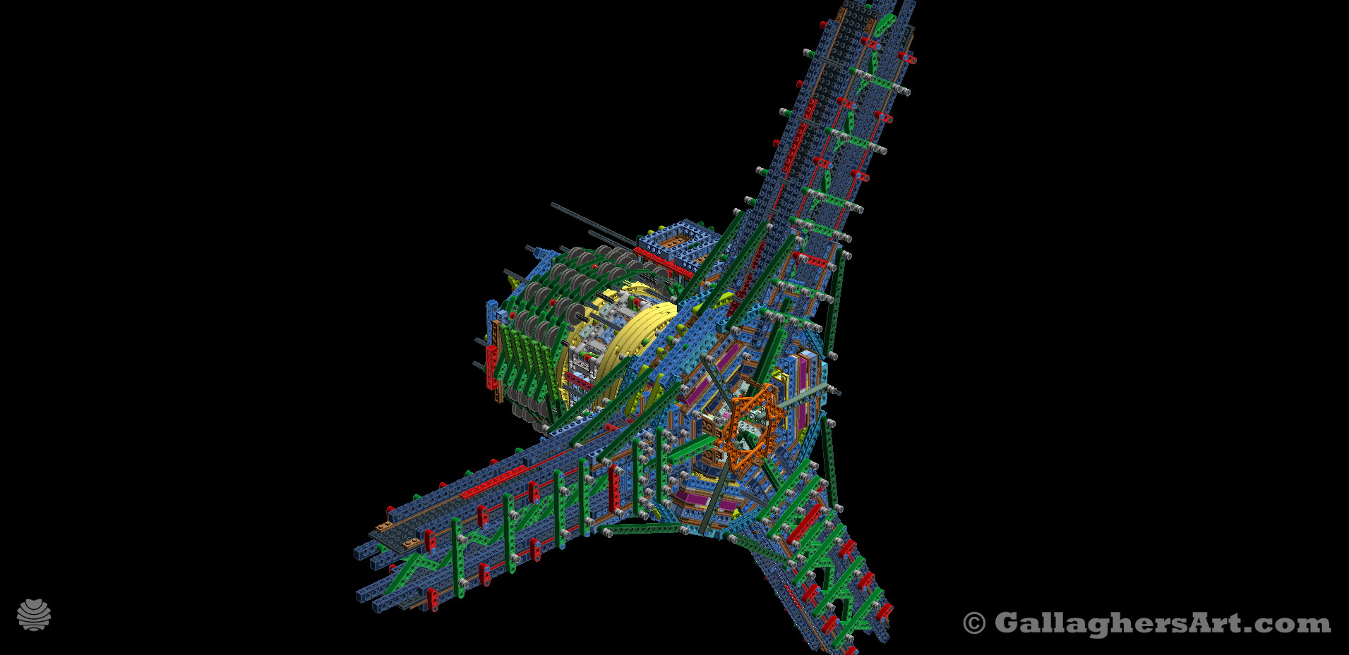 Gallaghersart thinga c057a-2 from Updated Large LEGO Wind Turbine 