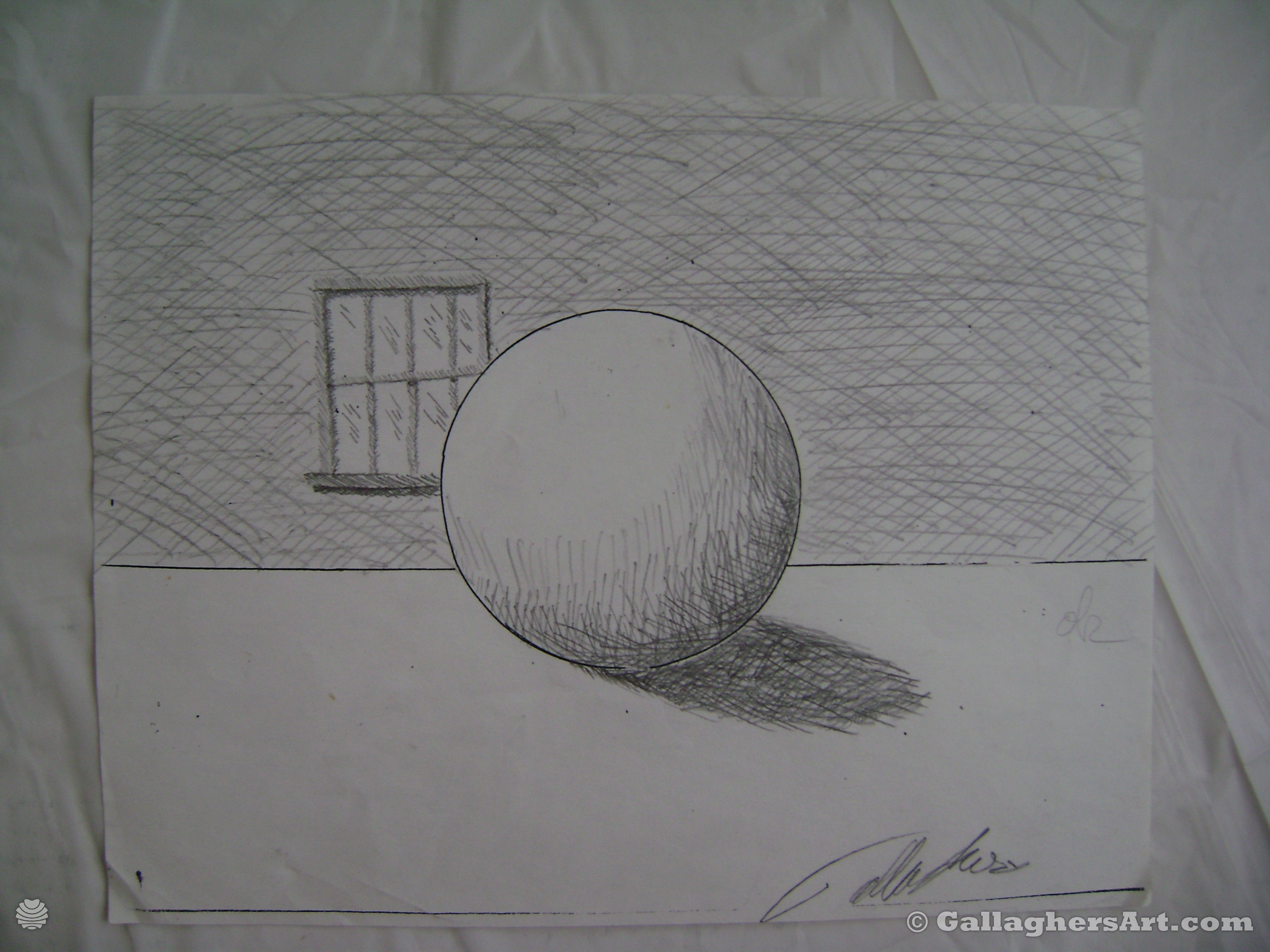 Gallaghersart dsc08136 from Lost then Found Early Artwork 