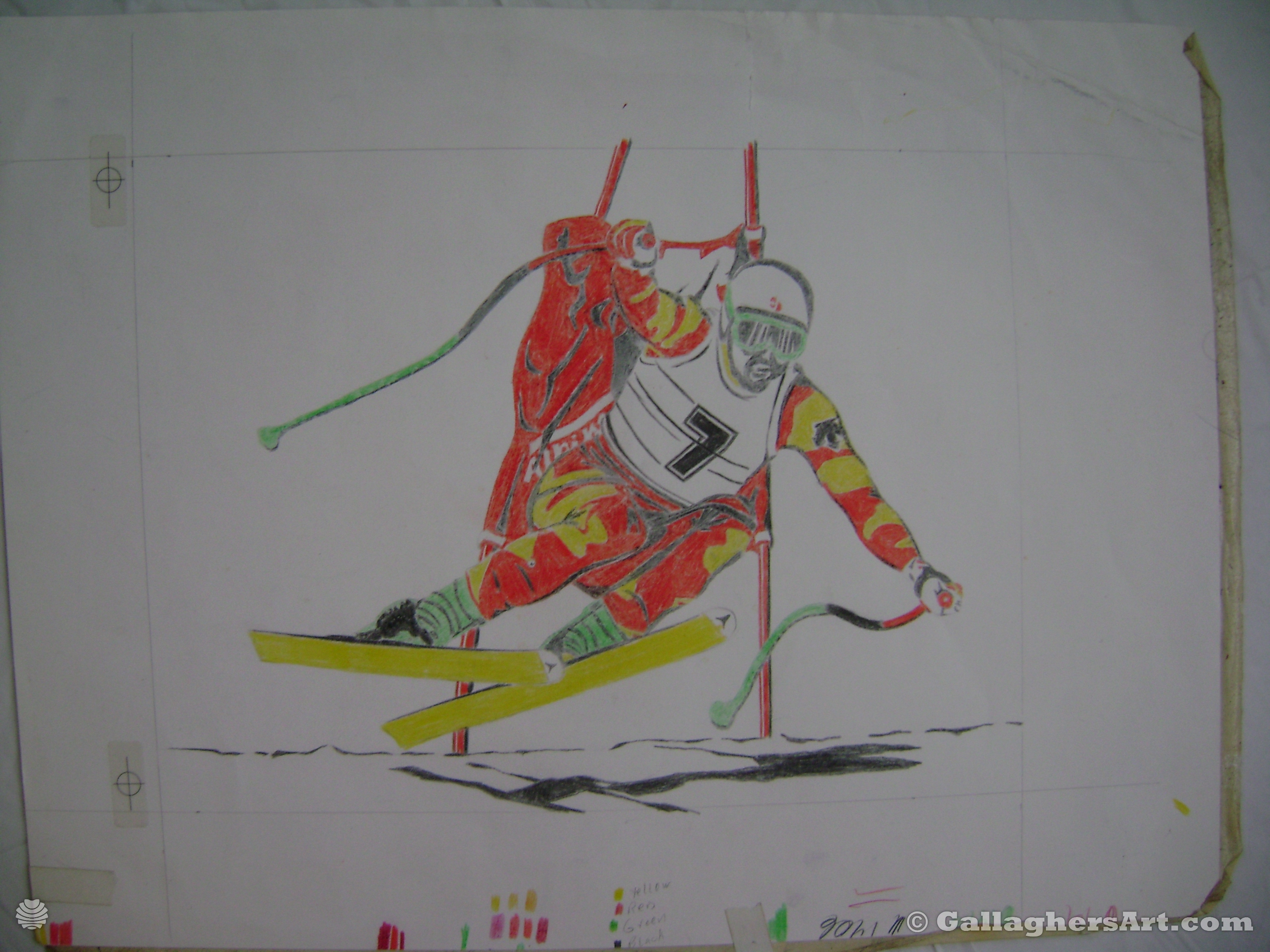 Gallaghersart dsc08143 from Lost then Found Early Artwork 