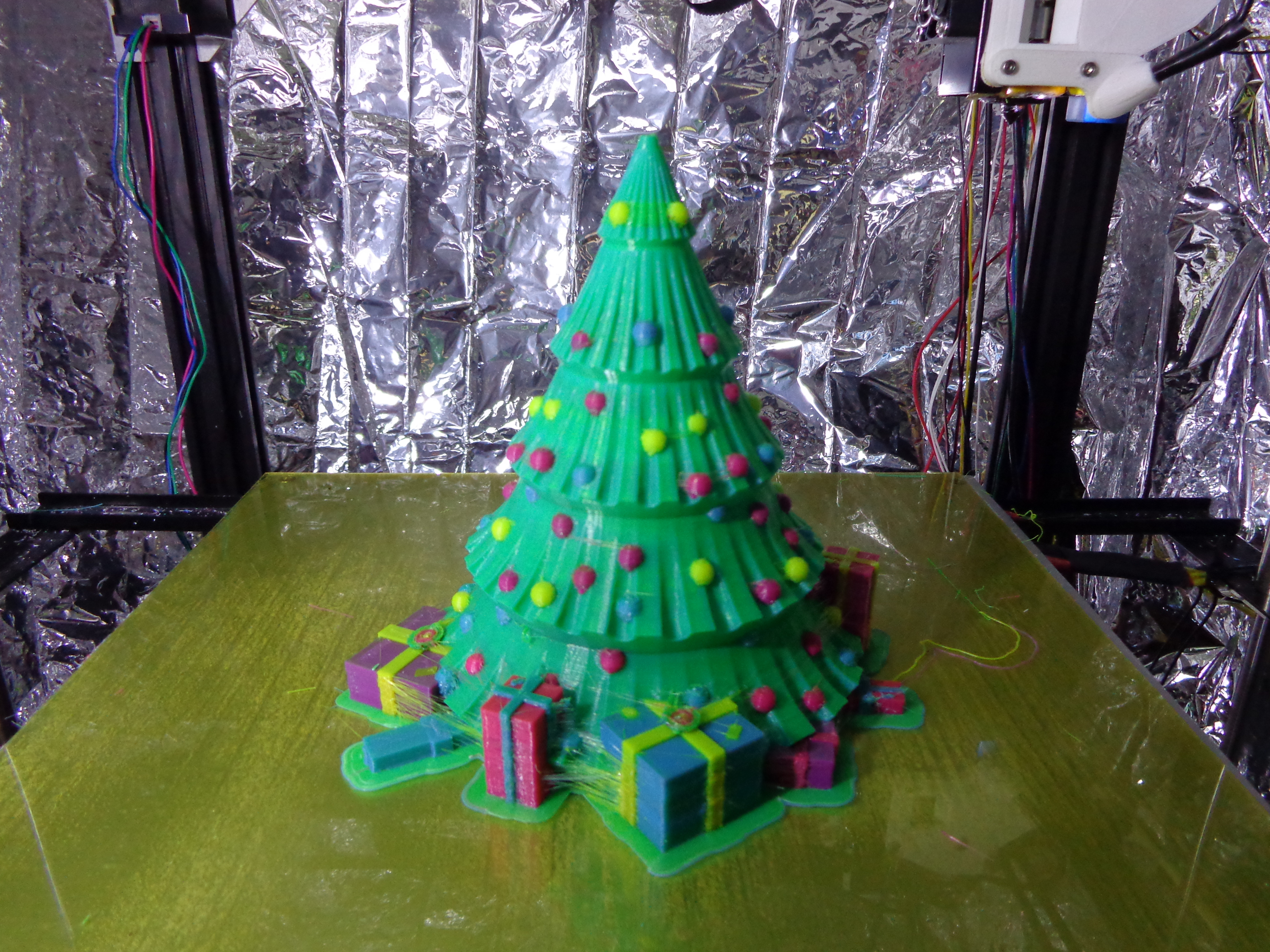 Gallagherart xtree 30 tb cmy 1233 from 3d Printed Multi-part Christmas Tree  - Version# 30 ooze Shield removed