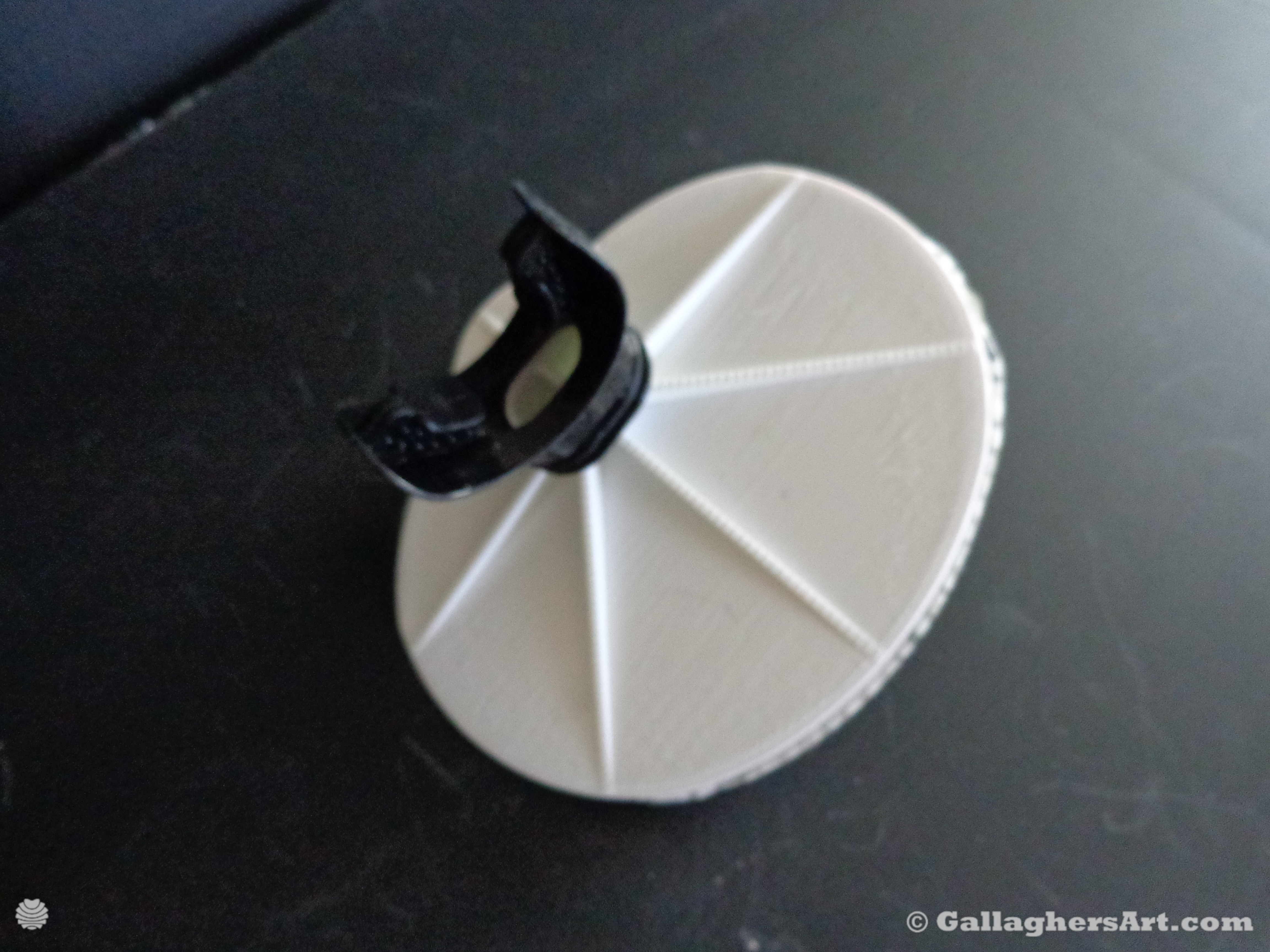 Gallaghersart airtight mask 001 dsc00353sm from Airtight adapters for Medical Masks and Face Respirators  - Version 1 possible finial version cardboard with scuba adapter. Using just regular double-sided tape in these pictures from mid last year so the tape is giving out in pictures.