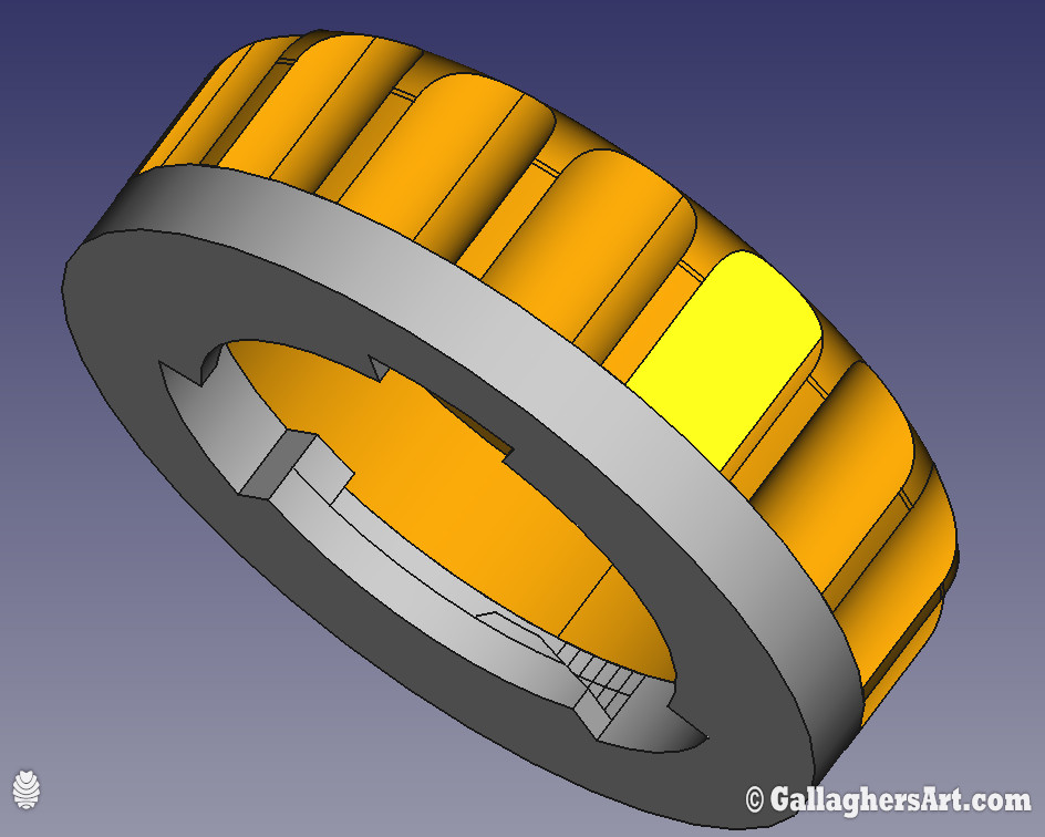 Gallaghersart lock cap from Mask V3 Make Them Your Own! 