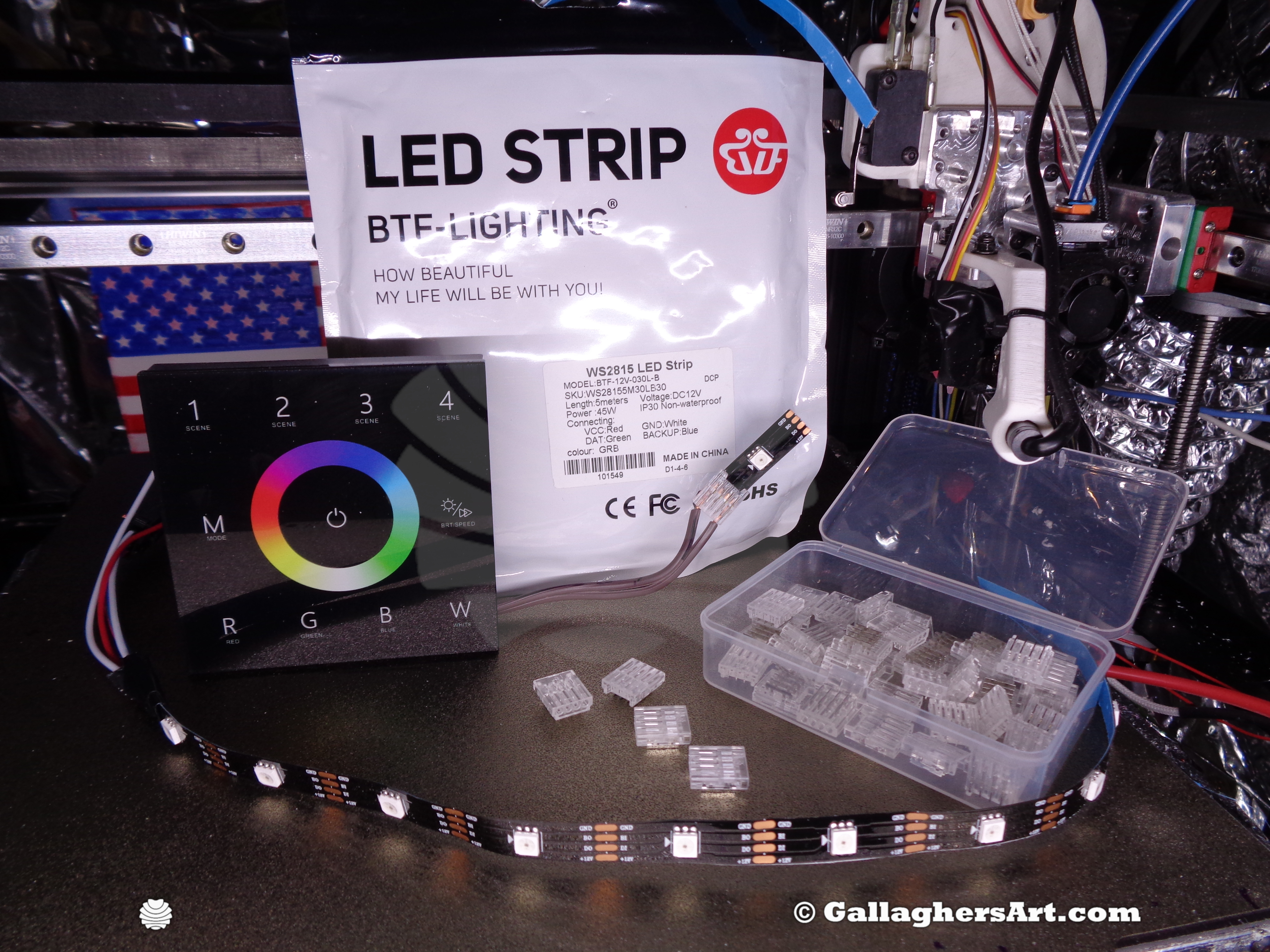 Dsc05266 sm from Display for your LEGO MINFIG or other Collectibles 2023  - Current selection of test LEDS, still working to get working.